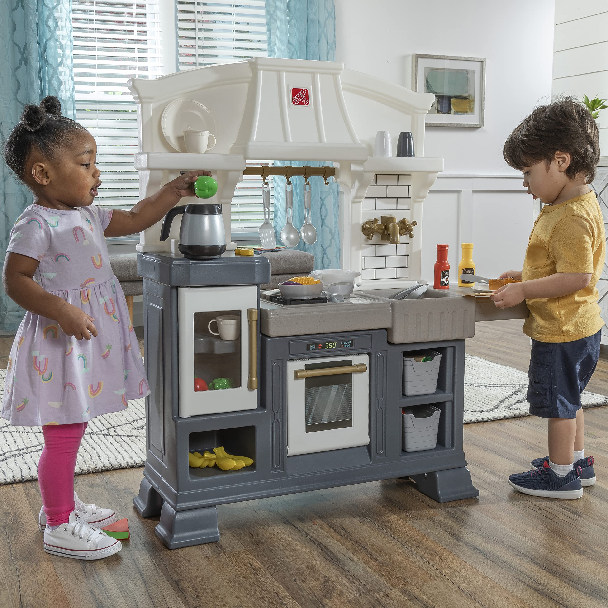 Step2 Kids Kitchen Playset with Lights & Sounds