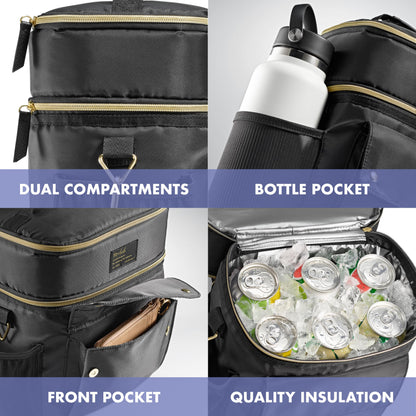 Fit & Fresh Insulated Lunch Bag with Containers