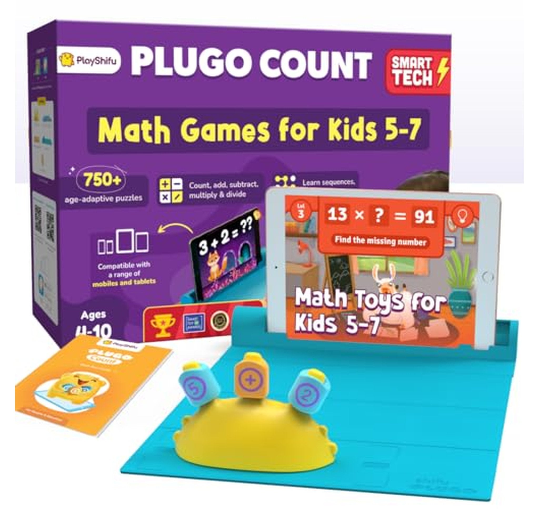 Shifu Plugo Count Interactive STEM Math Game Kit