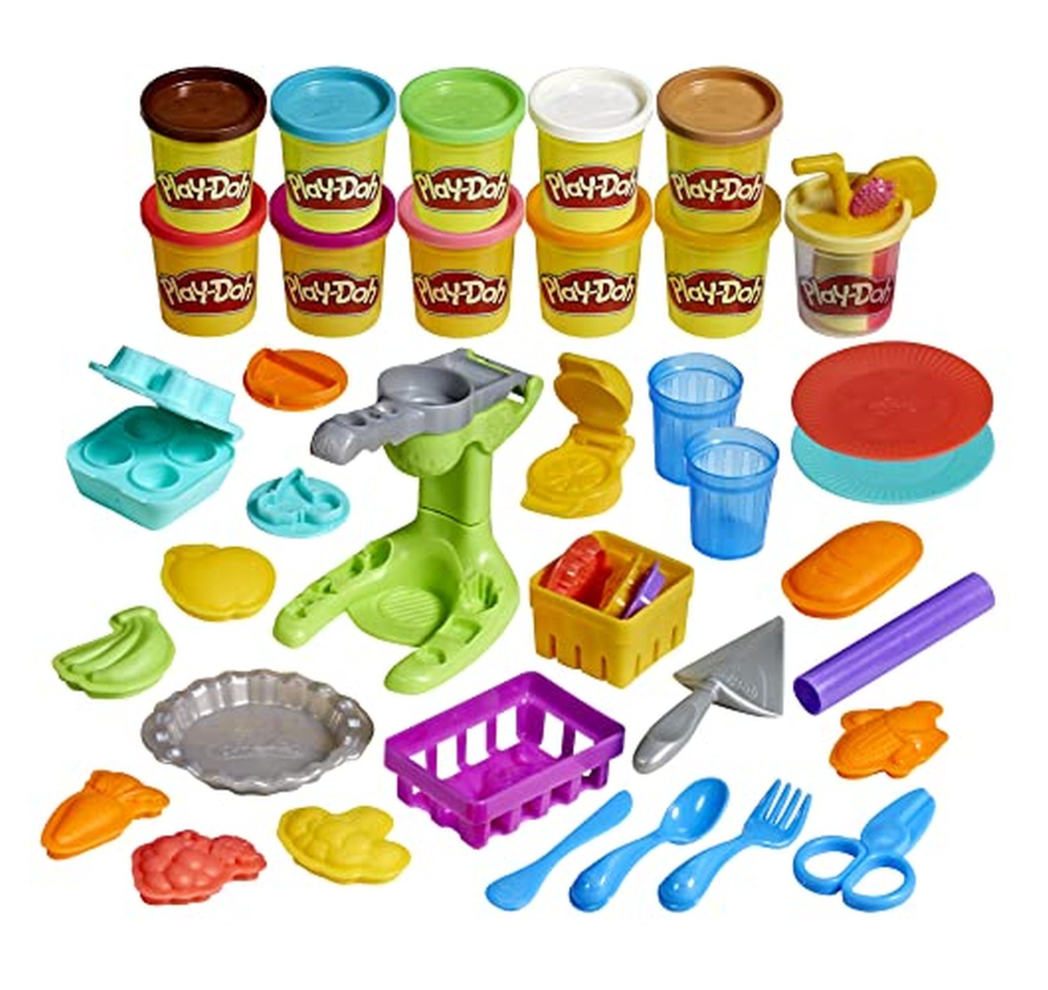 Play-Doh Farmer's Market Kitchen Play Food Playset