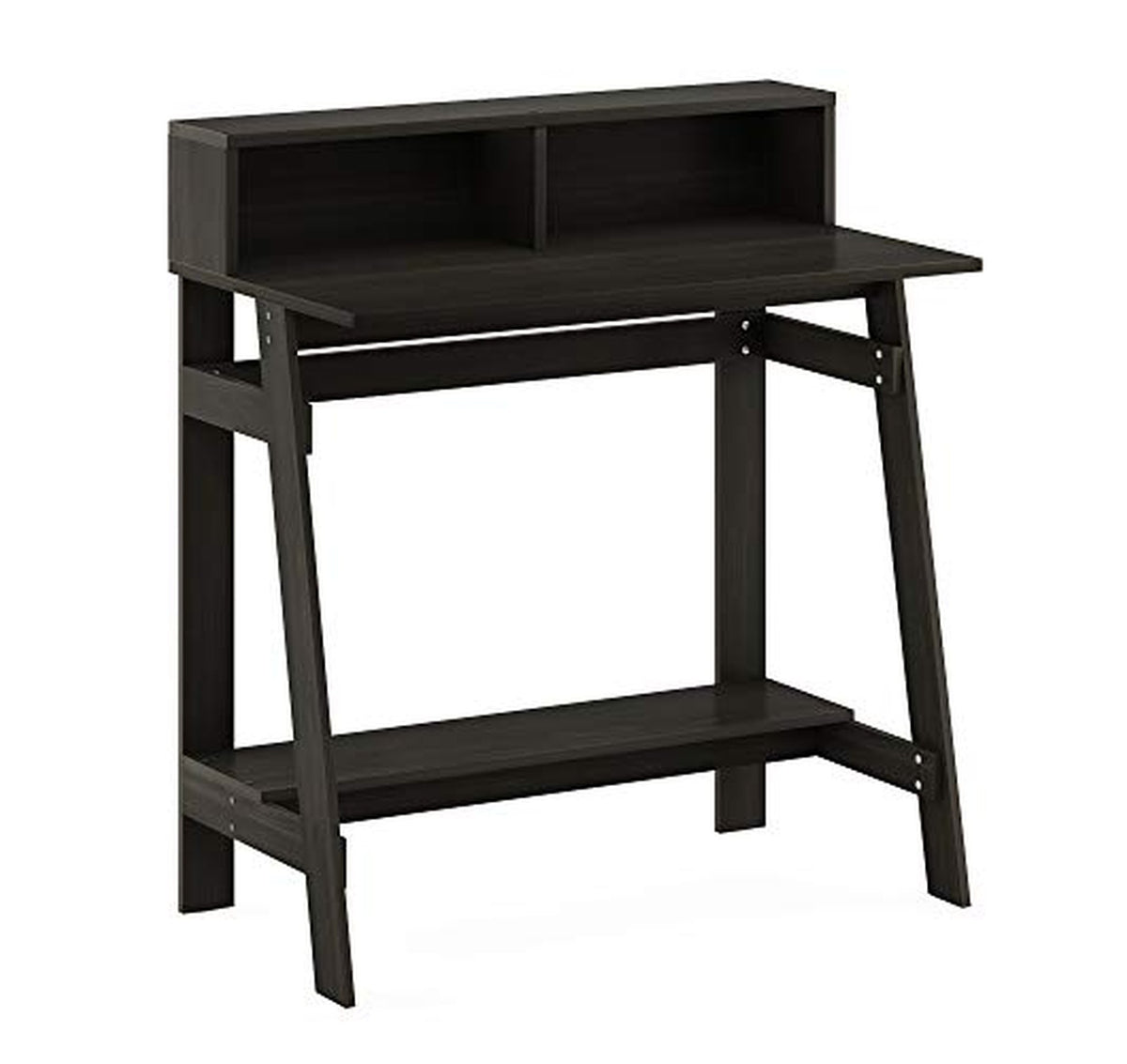 Furinno Simplistic A-Frame Computer Desk with Monitor Stand