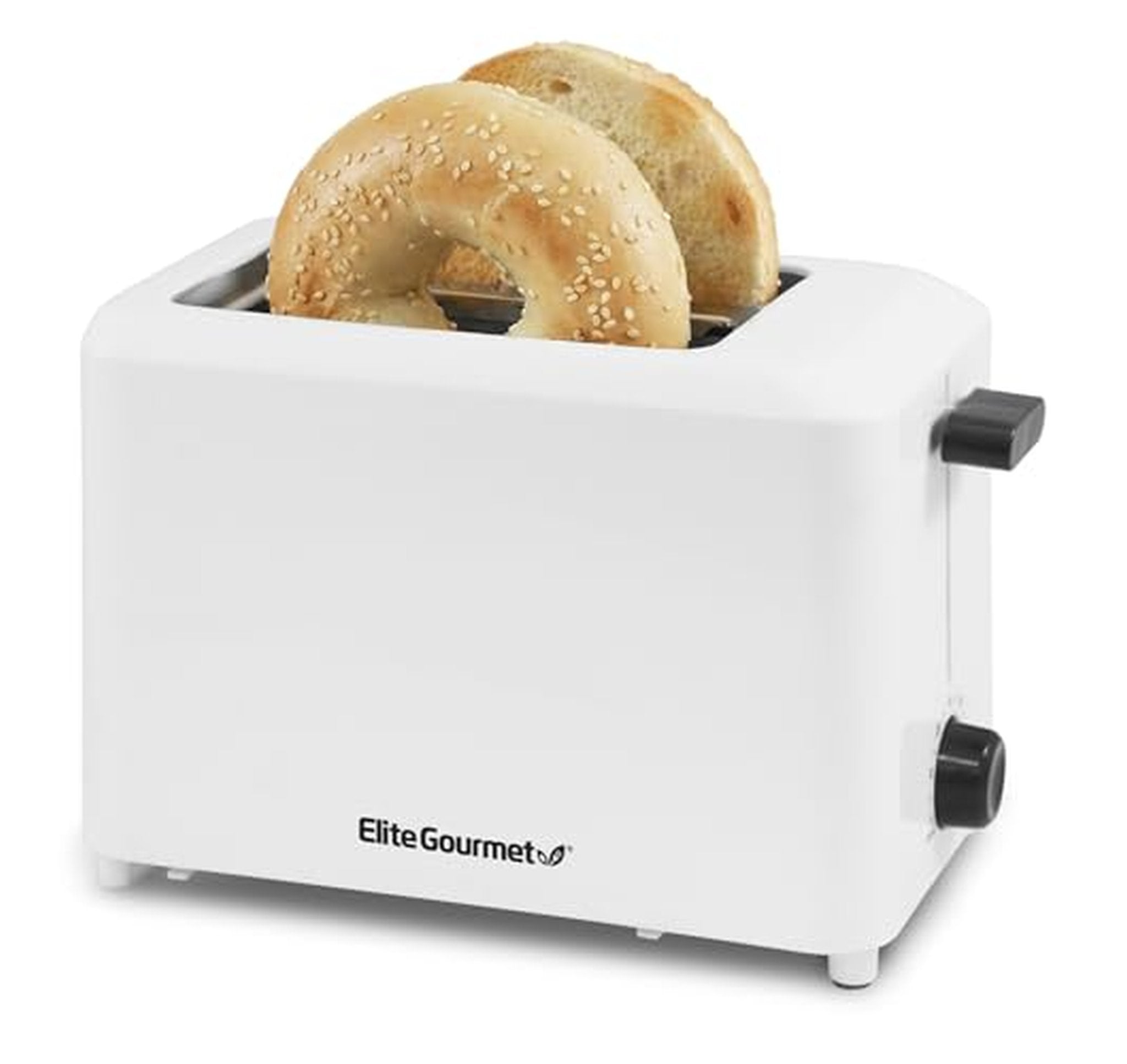 Elite Gourmet 2-Slice Toaster with Extra Wide Slots