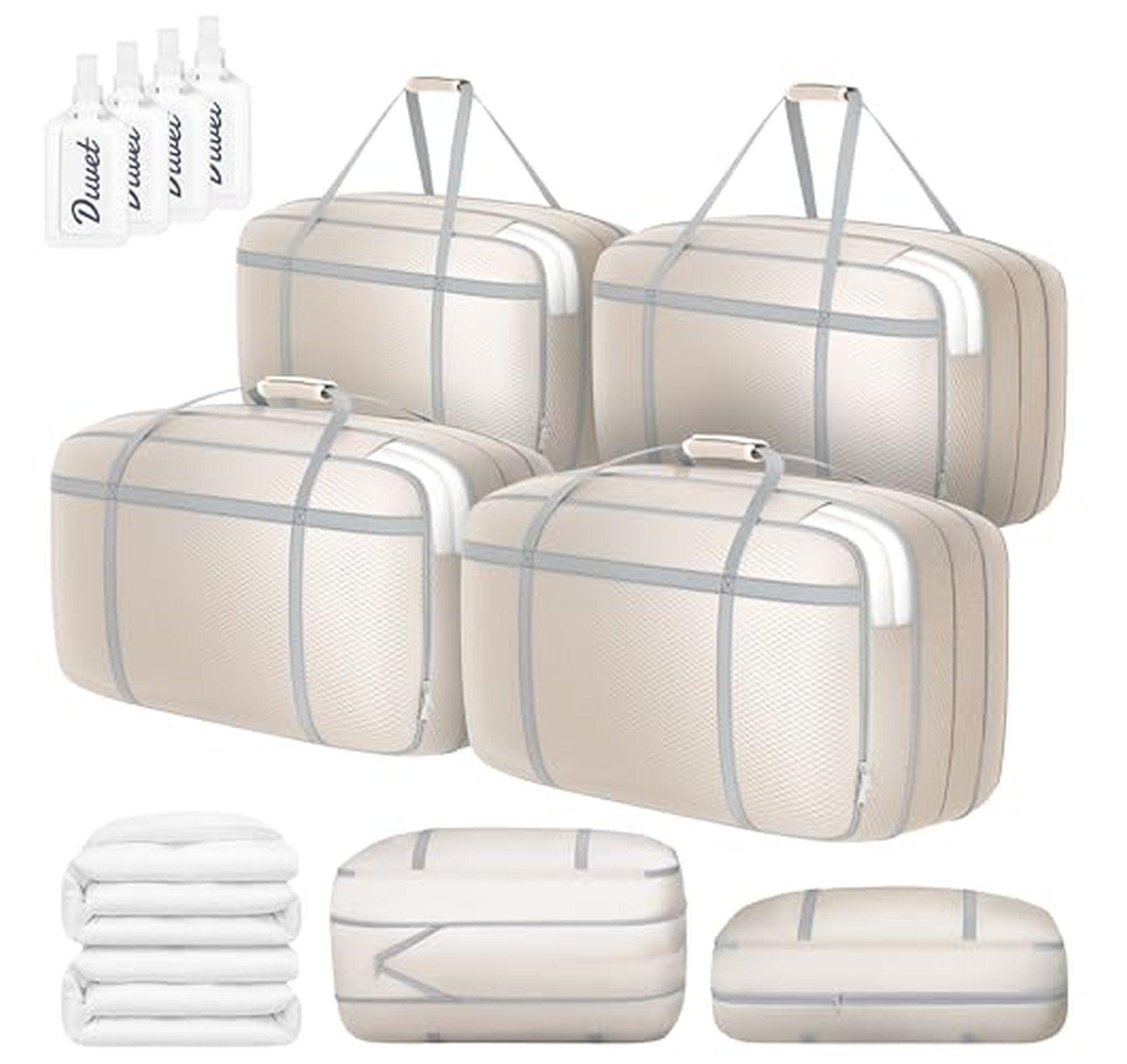 4 Pack Large Compression Comforter Storage Bags