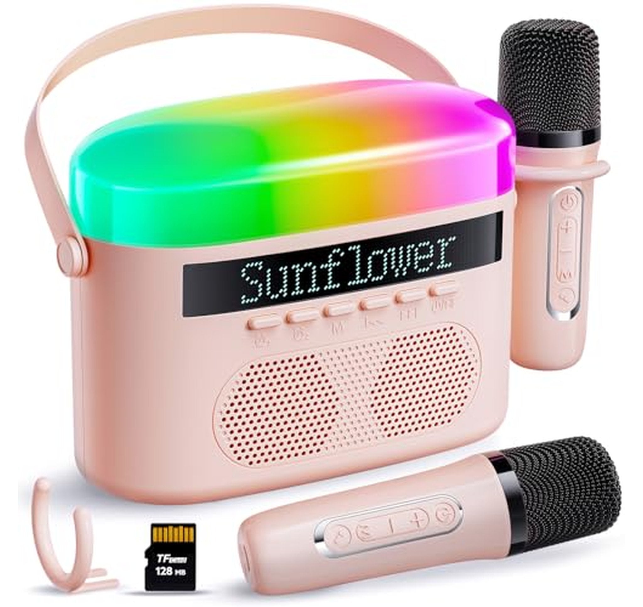 Wireless Bluetooth Karaoke Machine with Dual Speakers