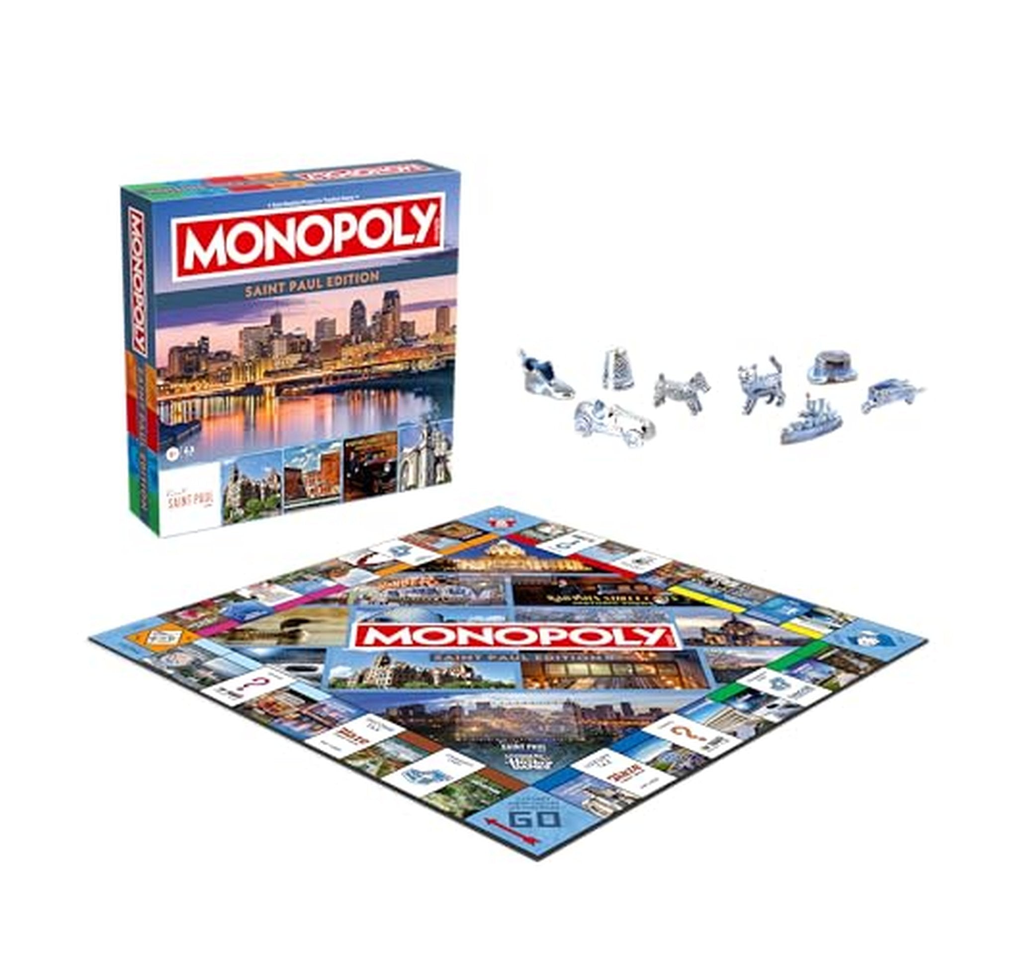 Top Trumps Monopoly Saint Paul Minnesota Board Game