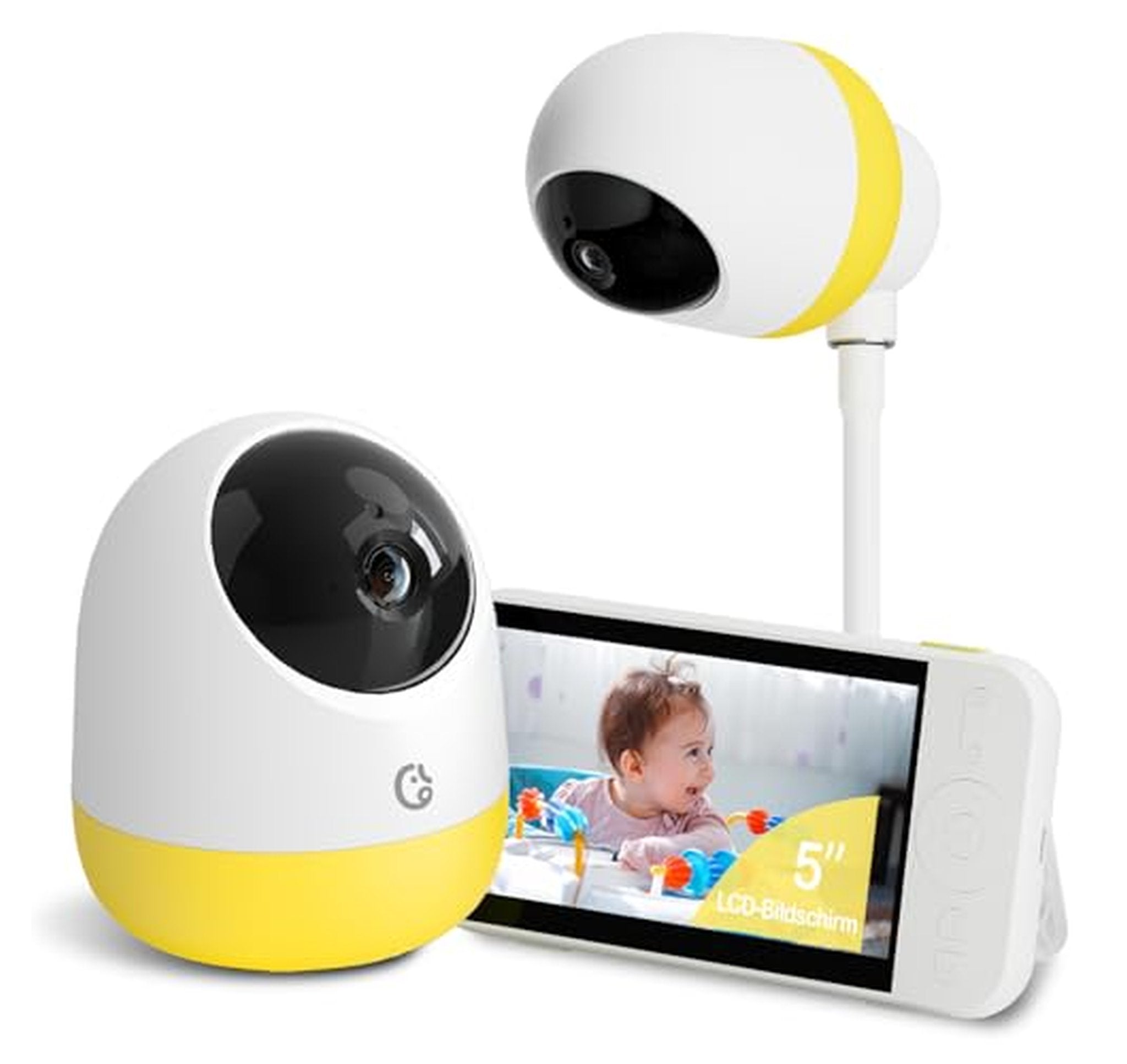 2K Video Baby Monitor with Camera and Audio