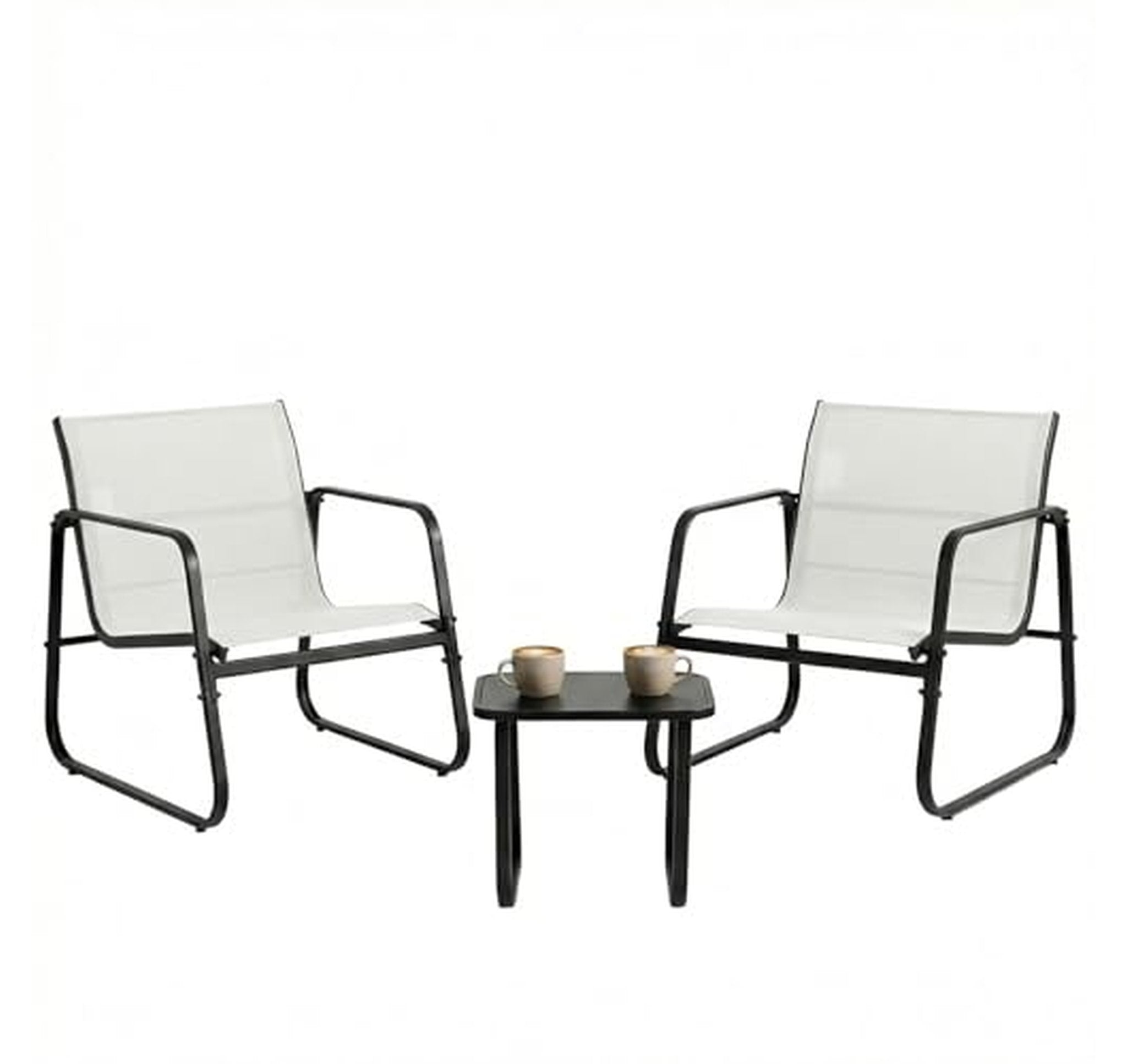 3 Piece Outdoor Patio Bistro Furniture Set