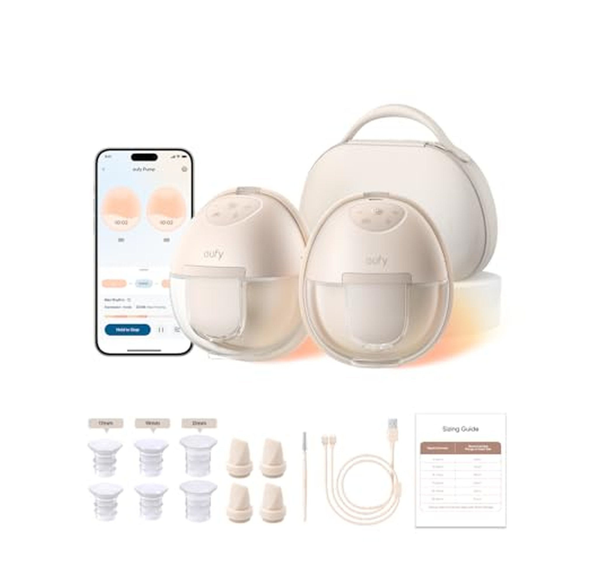 eufy Heated Wearable Hands-Free Breast Pump S1 Pro