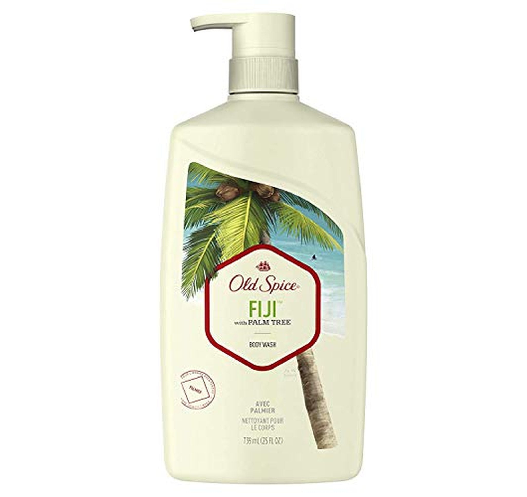 Old Spice Fiji Palm Tree Scent Body Wash 25oz