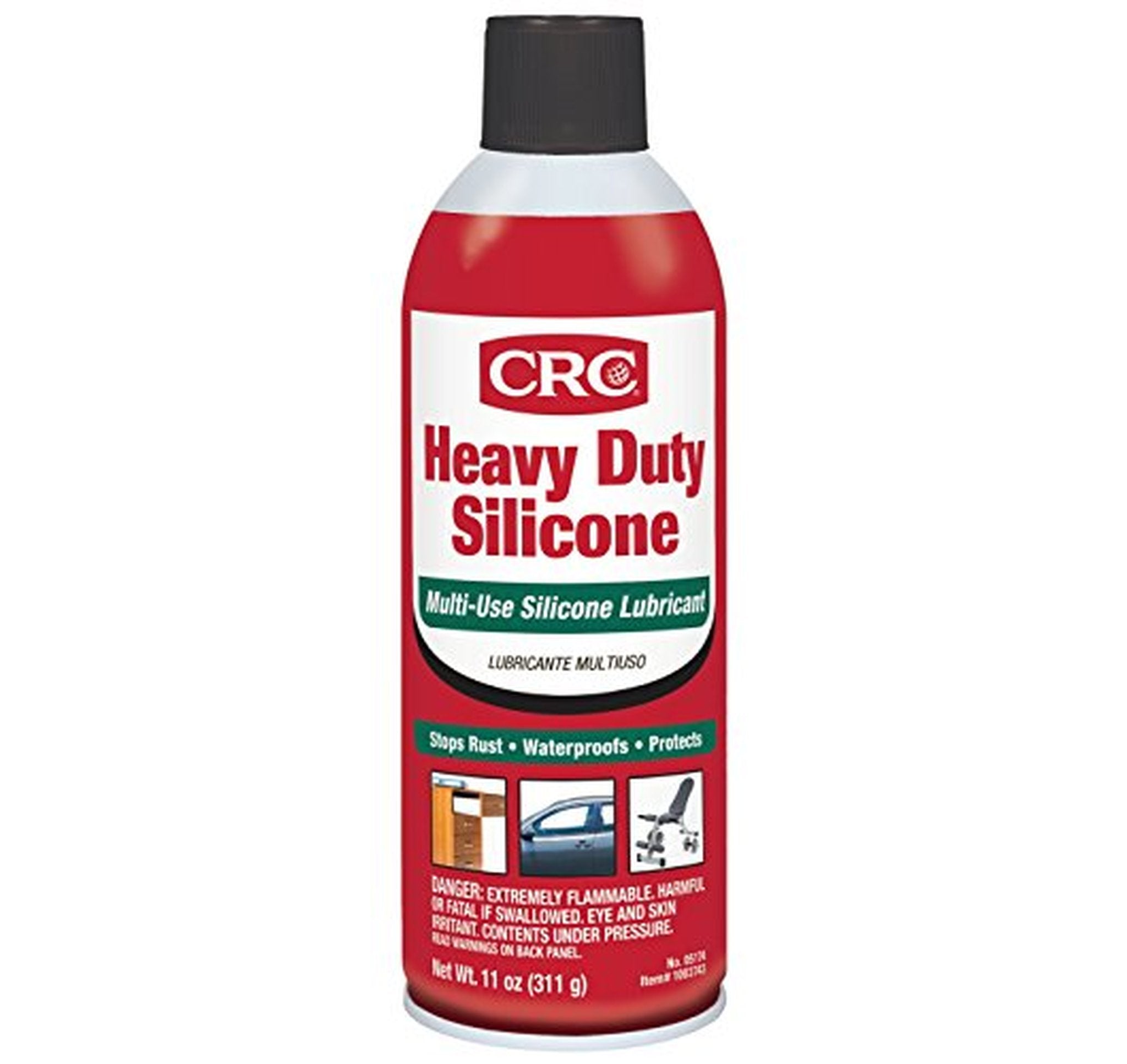 CRC Heavy Duty Silicone Lubricant Spray, 11 oz