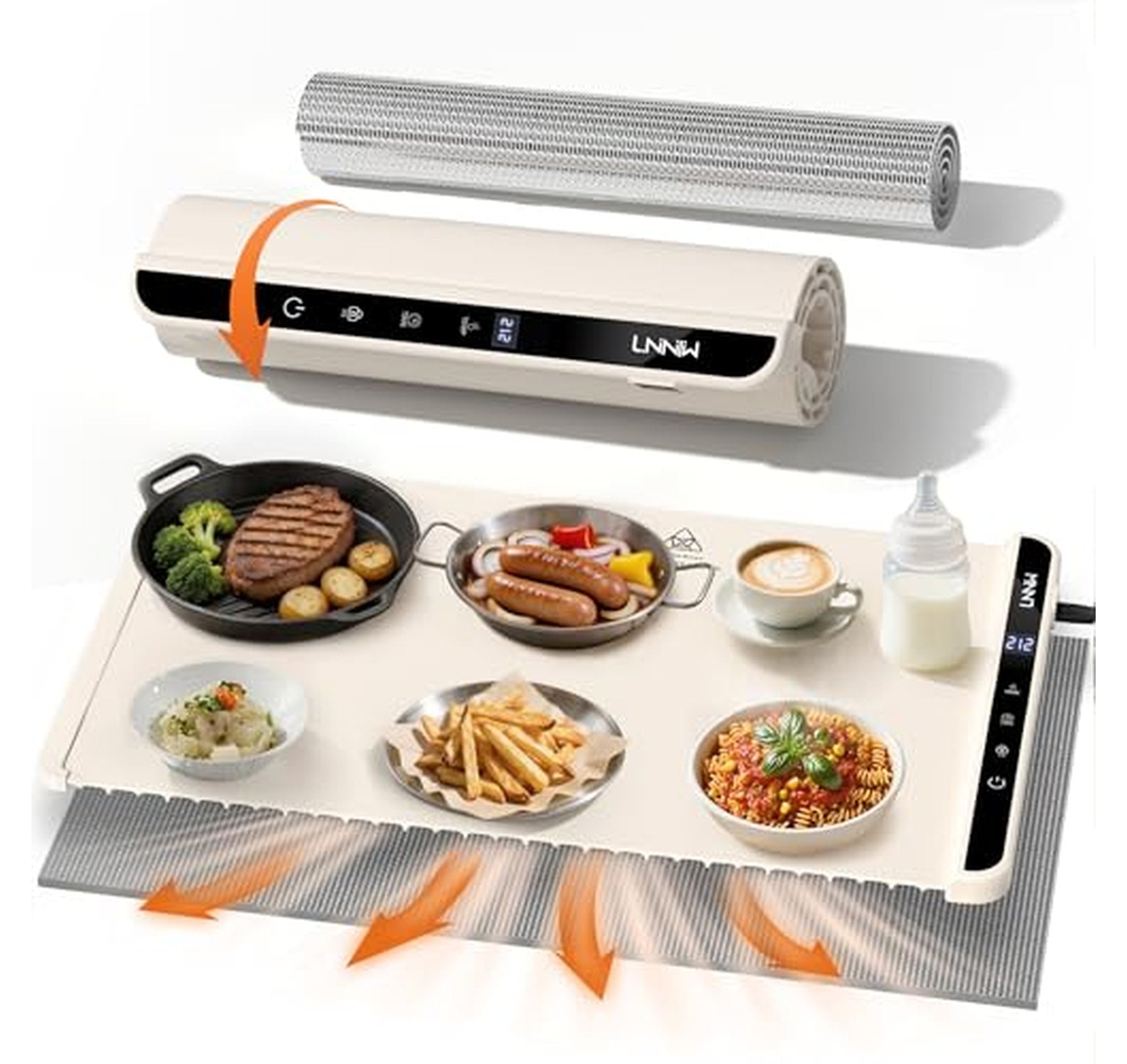 Electric Buffet Food Warming Mat with Timer