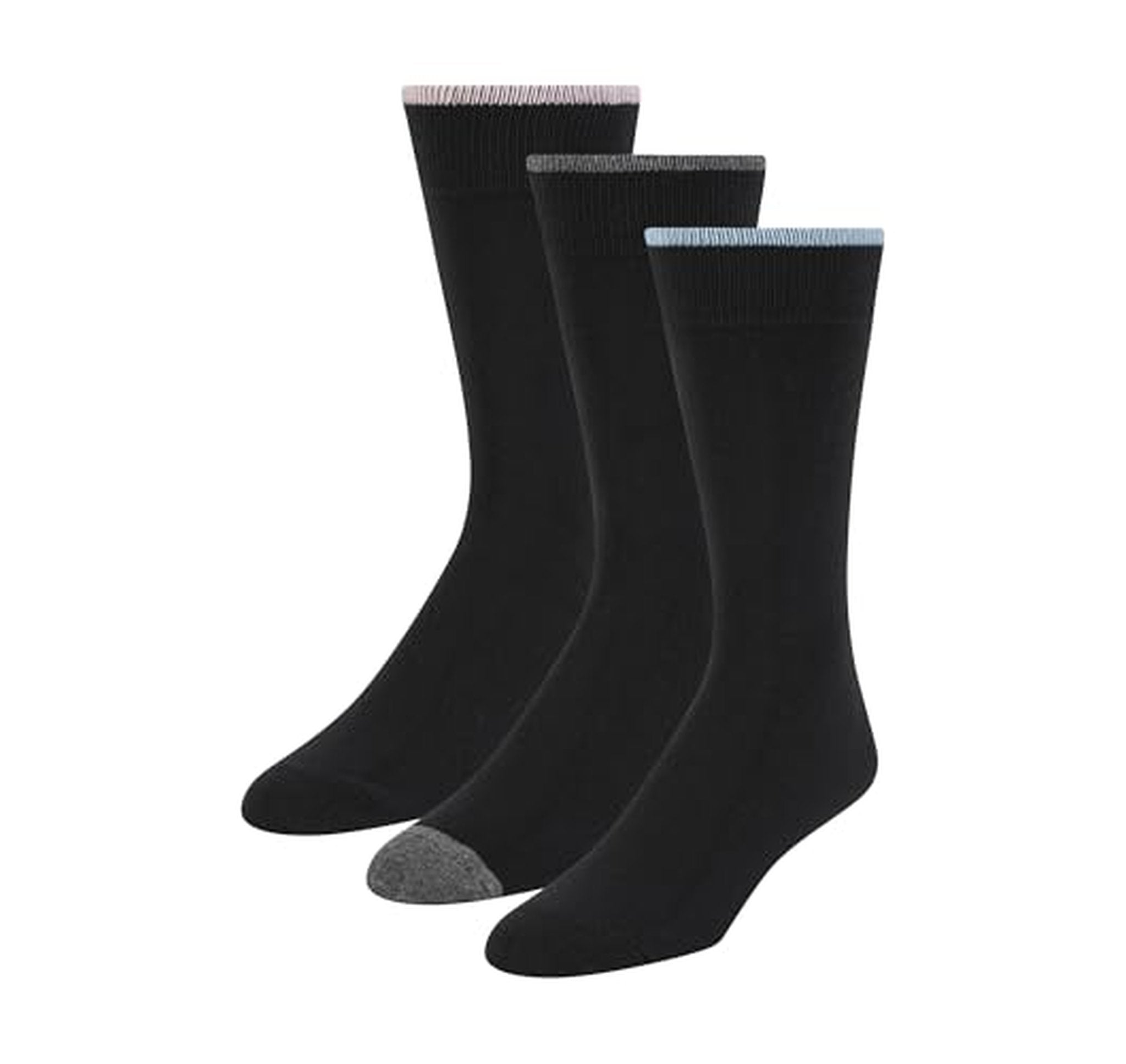 3 Pack Ted Baker Pattern Crew Dress Socks
