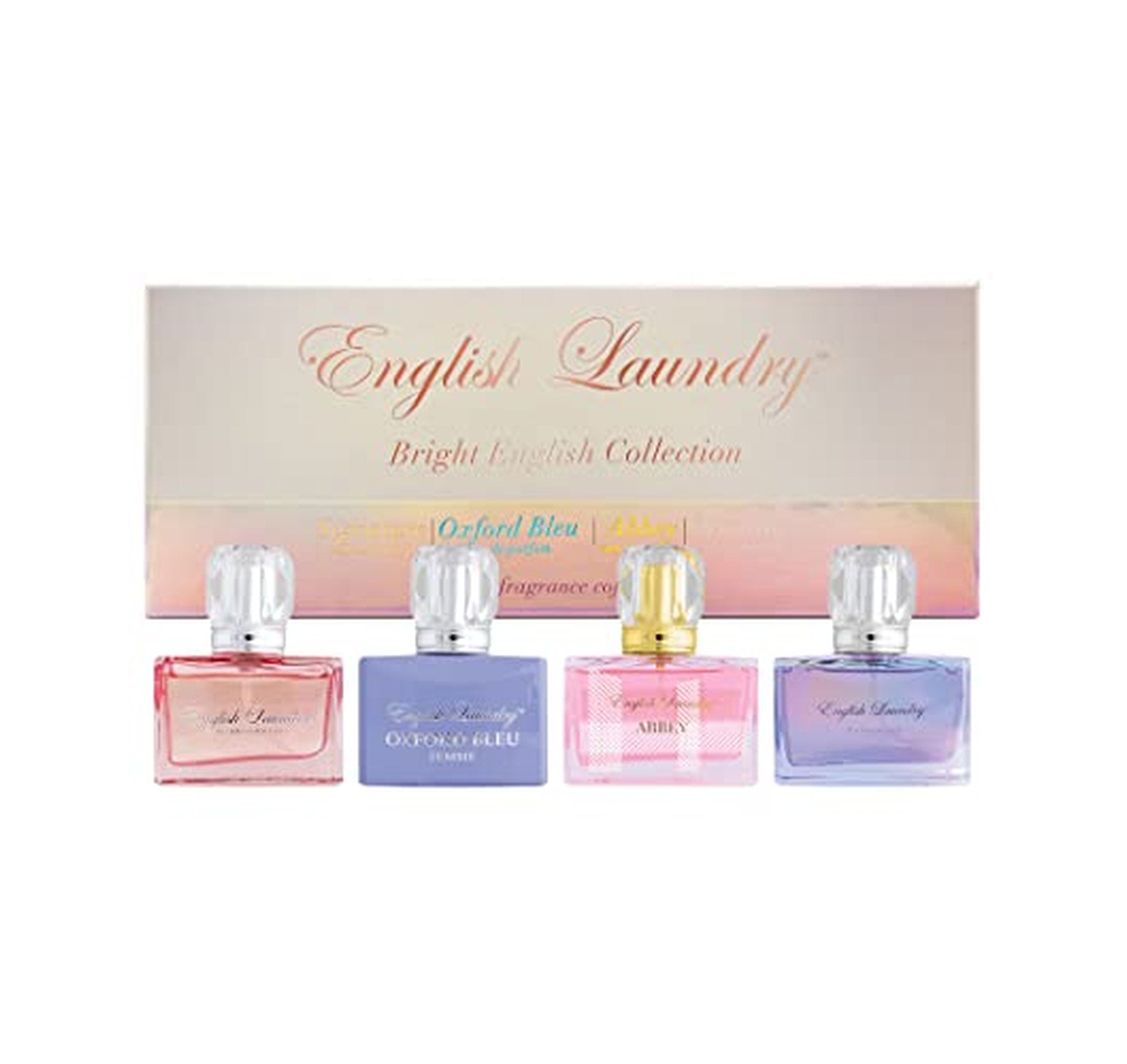 4 Pack Bright English Collection Eau De Parfum Set