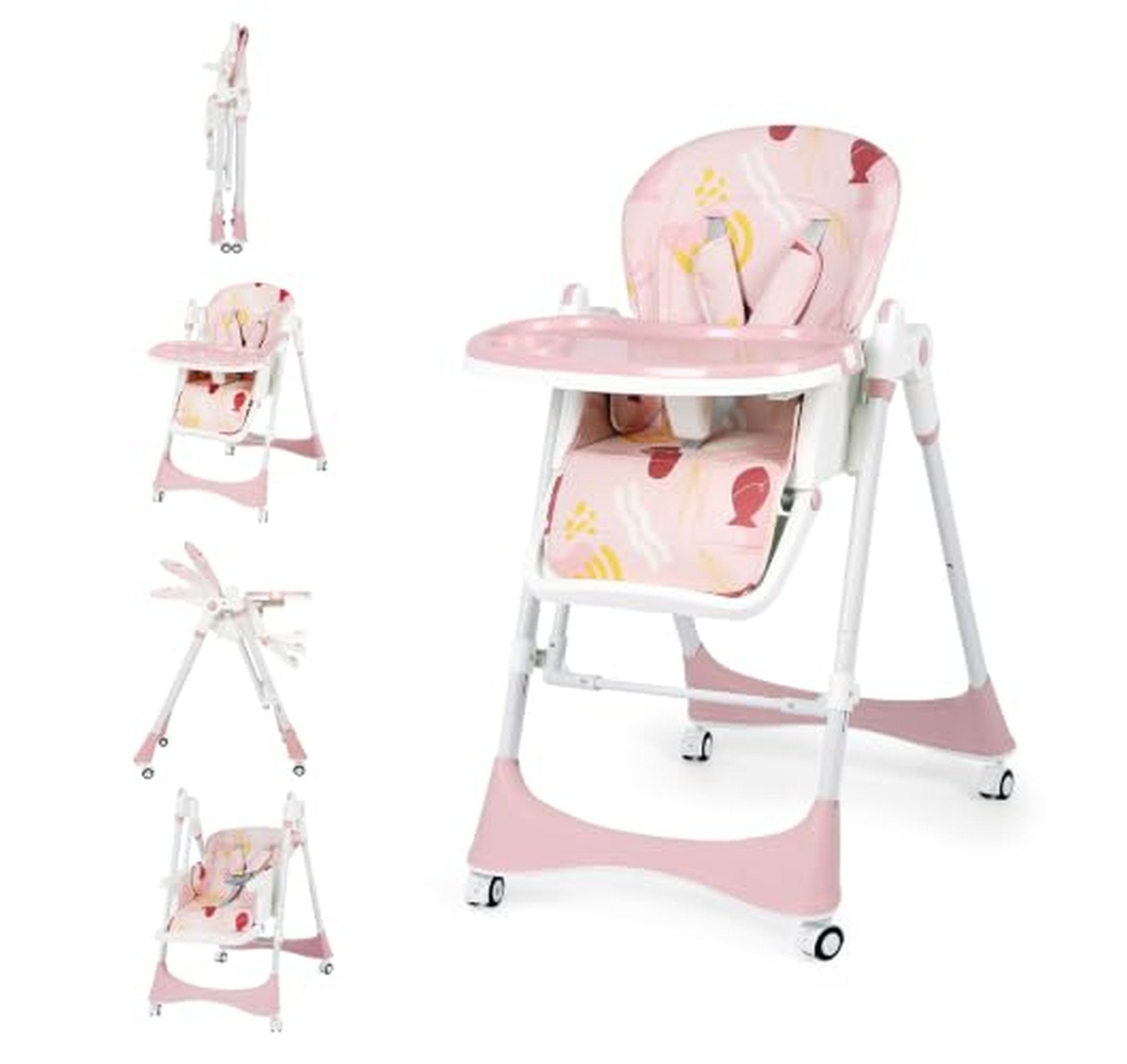 6-in-1 Convertible Adjustable Baby High Chair