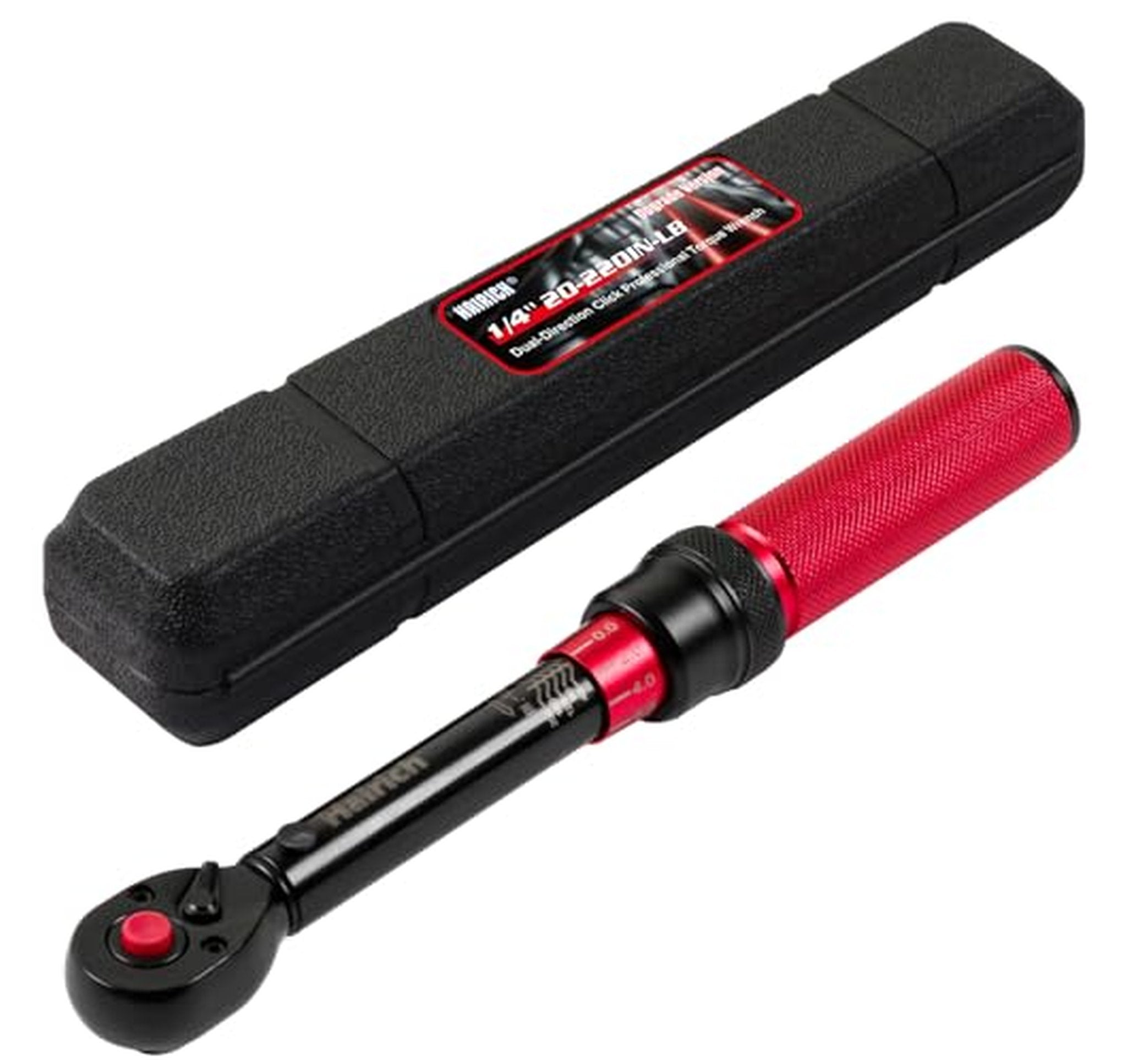 1/4-Inch Dual-Direction Click Torque Wrench