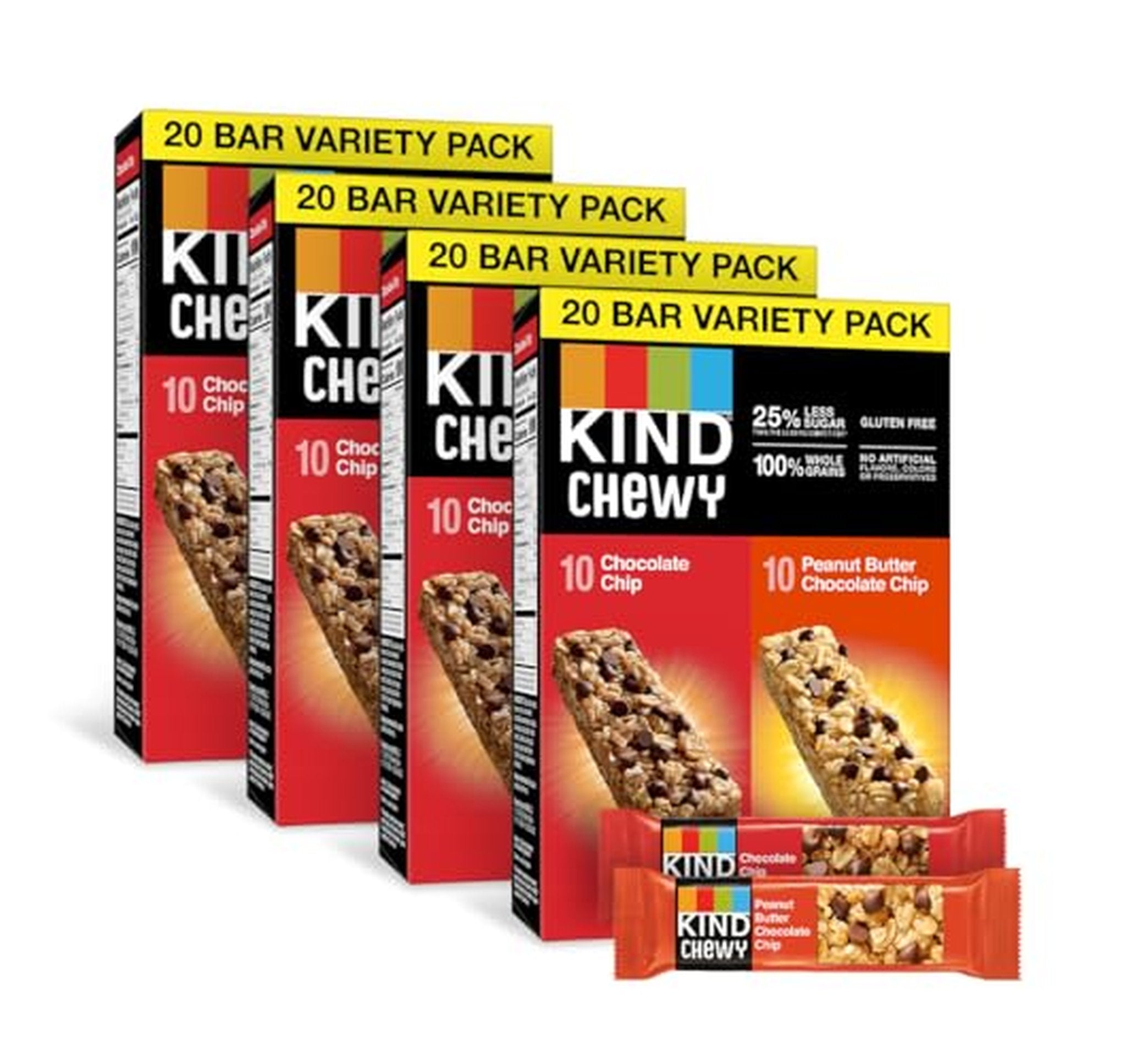 KIND Chewy Granola Bars Variety 80 Count