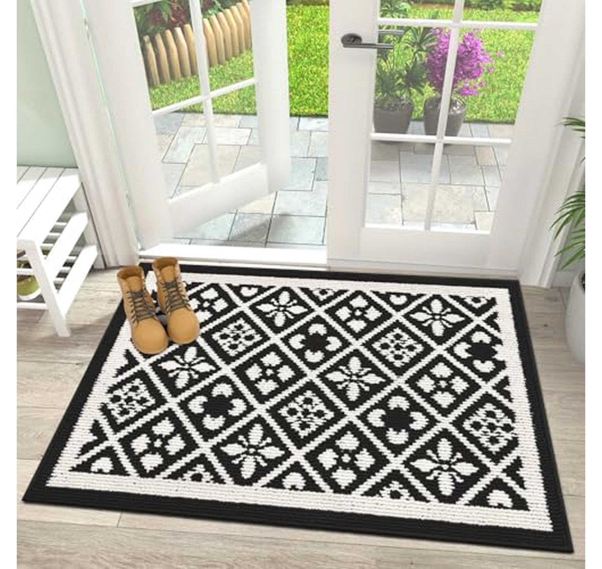 Absorbent Non-Slip Indoor Door Mat Rug