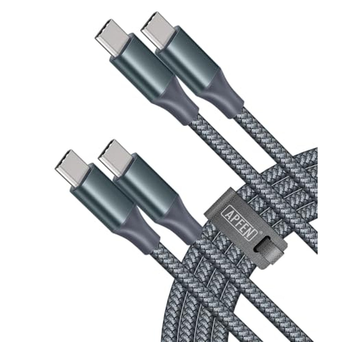 2 Pack 60W USB C to USB C Cables