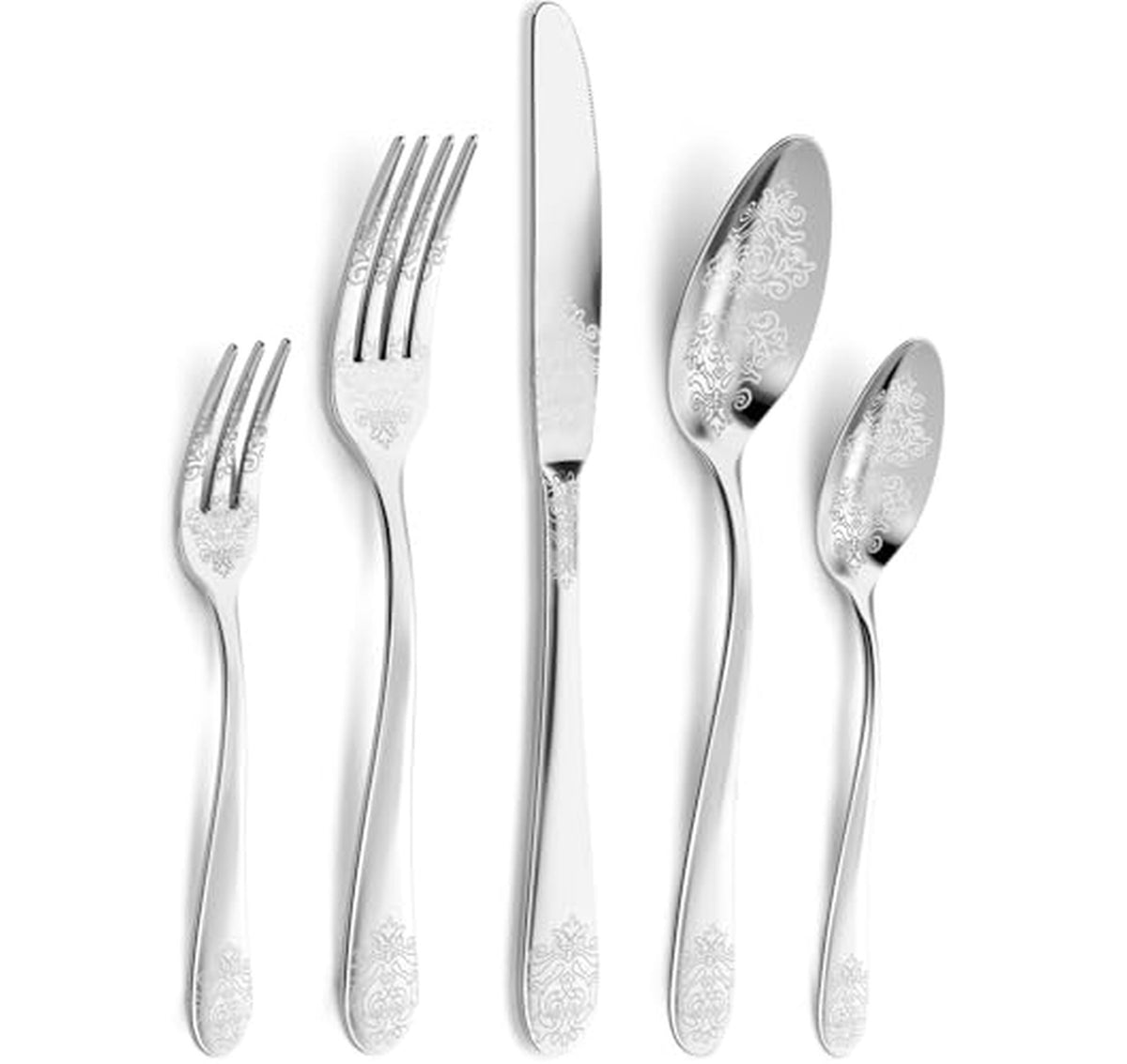 40-Piece Stainless Steel Flatware Set, Service for 8