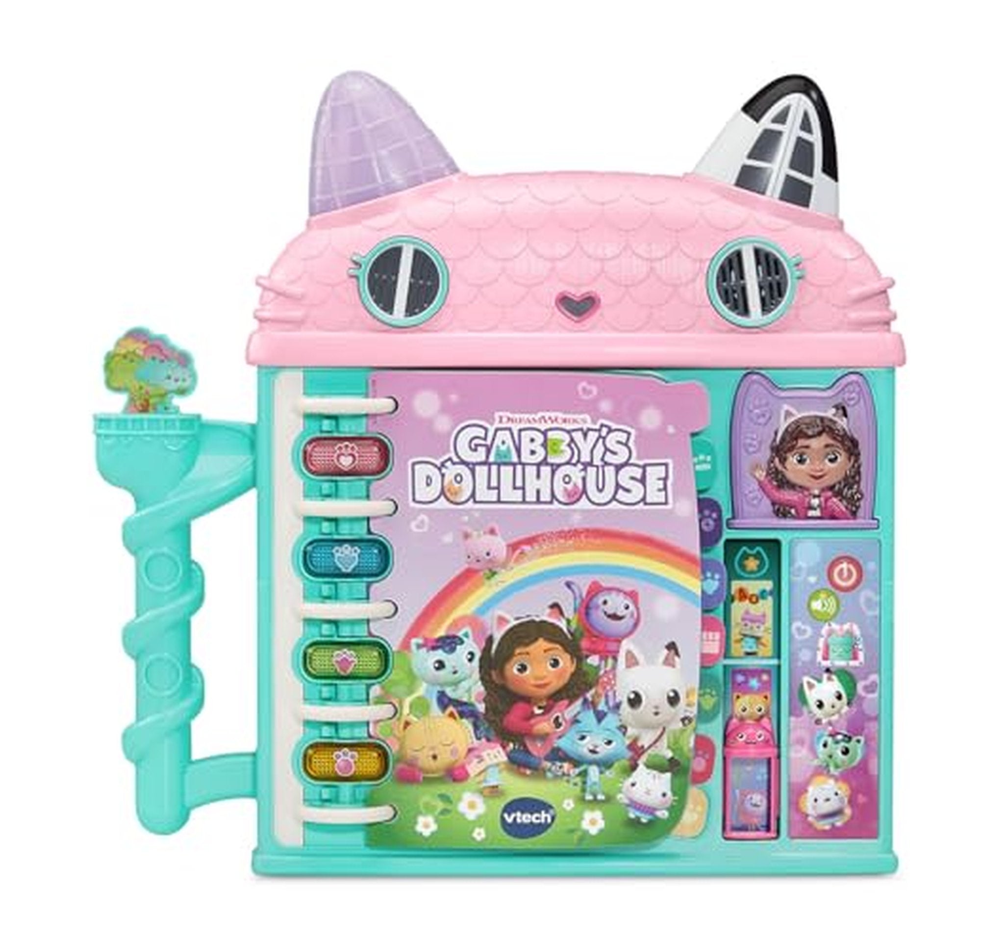 VTech Gabby’s Dollhouse Cat-a-Vator Interactive Book