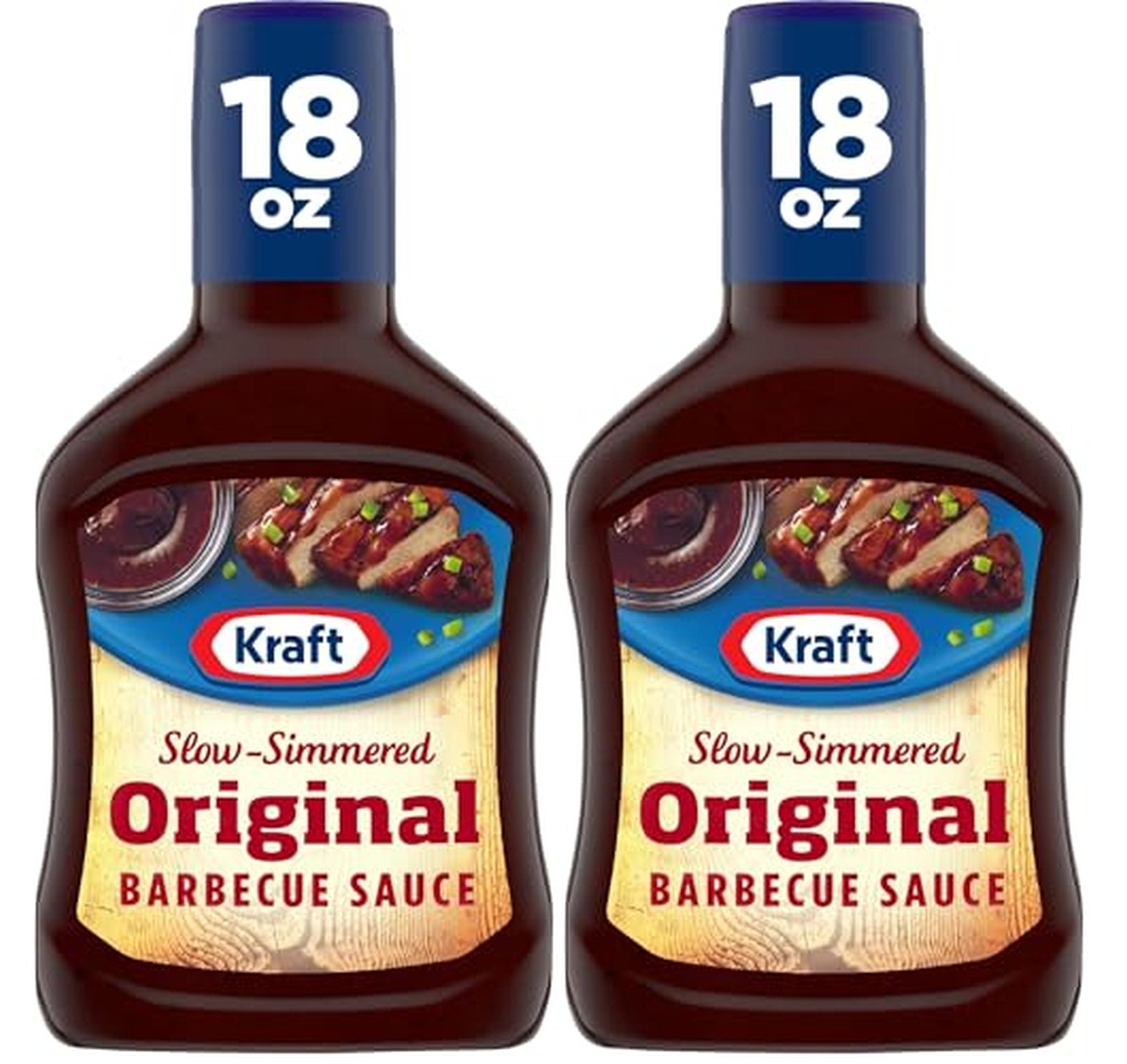 2 Pack Kraft Original BBQ Sauce 18 oz Bottles