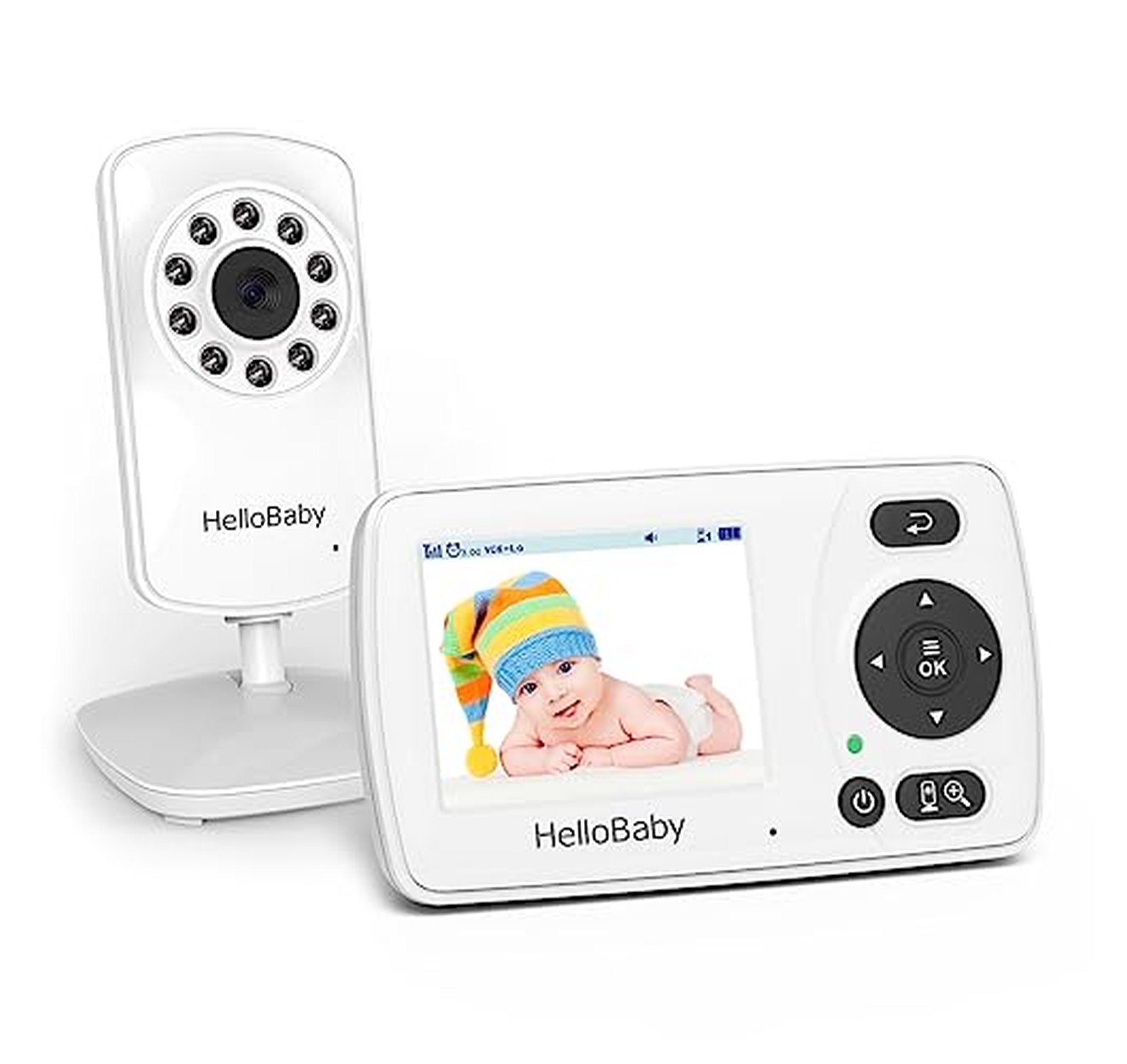 Non-WiFi Video Baby Monitor with Camera and Audio