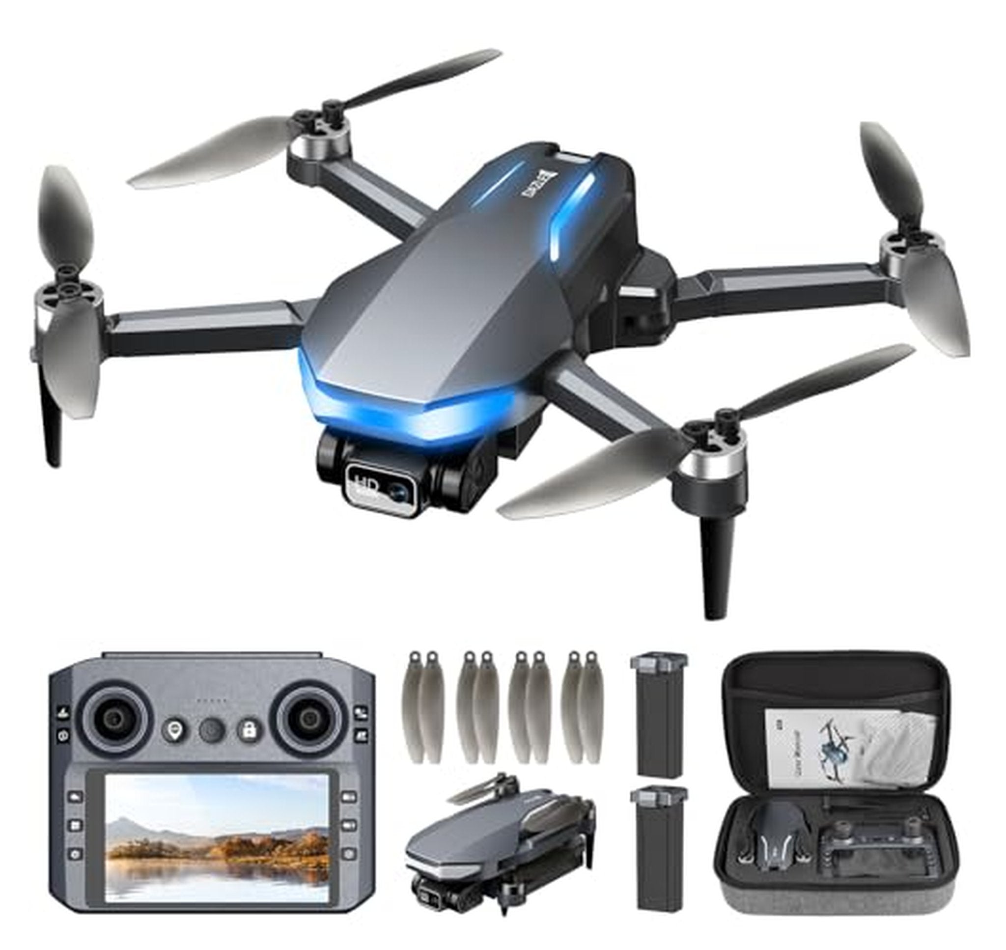 2K GPS Camera Drone with Screen Controller