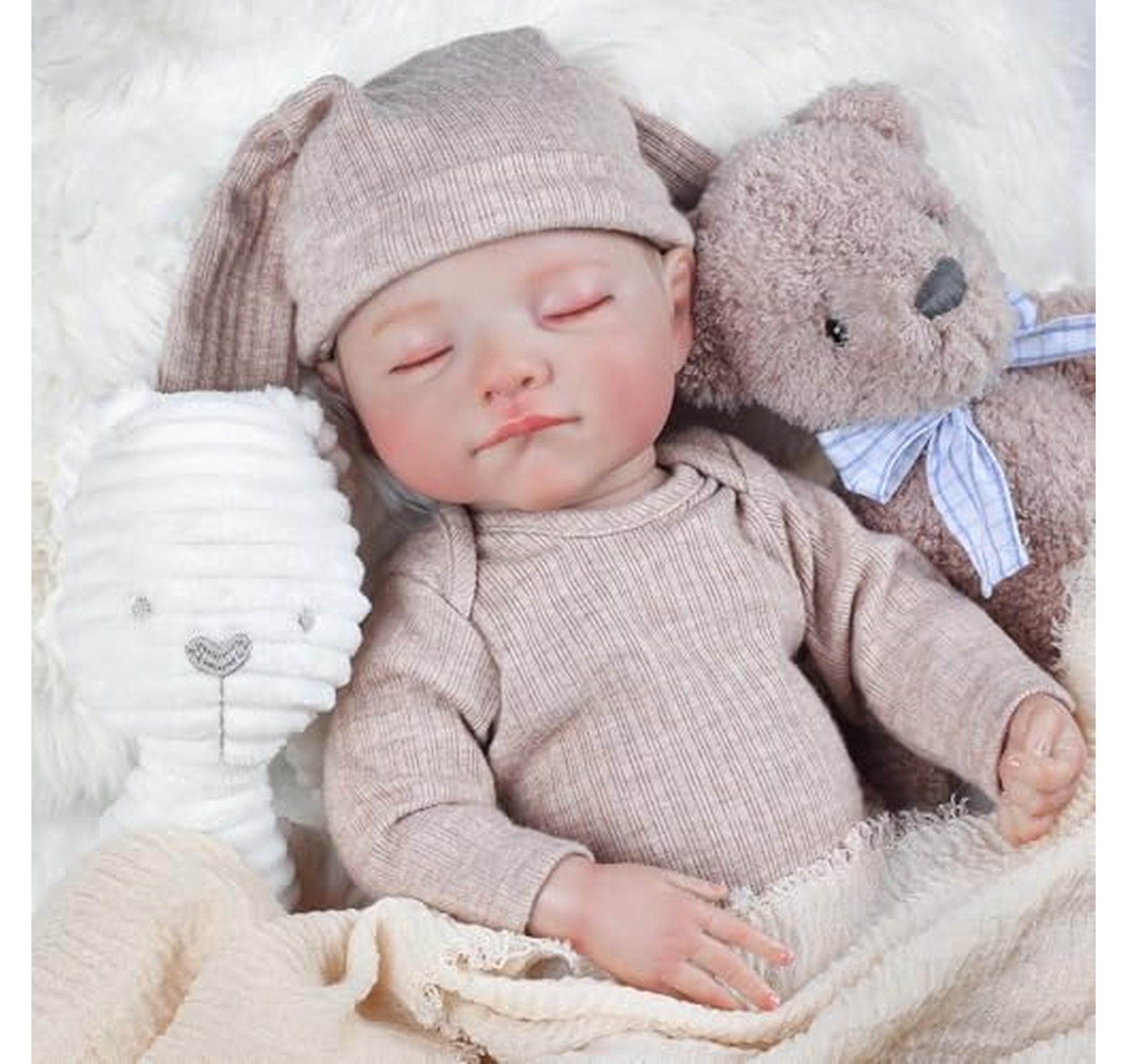 18-Inch Realistic Vinyl Reborn Baby Doll
