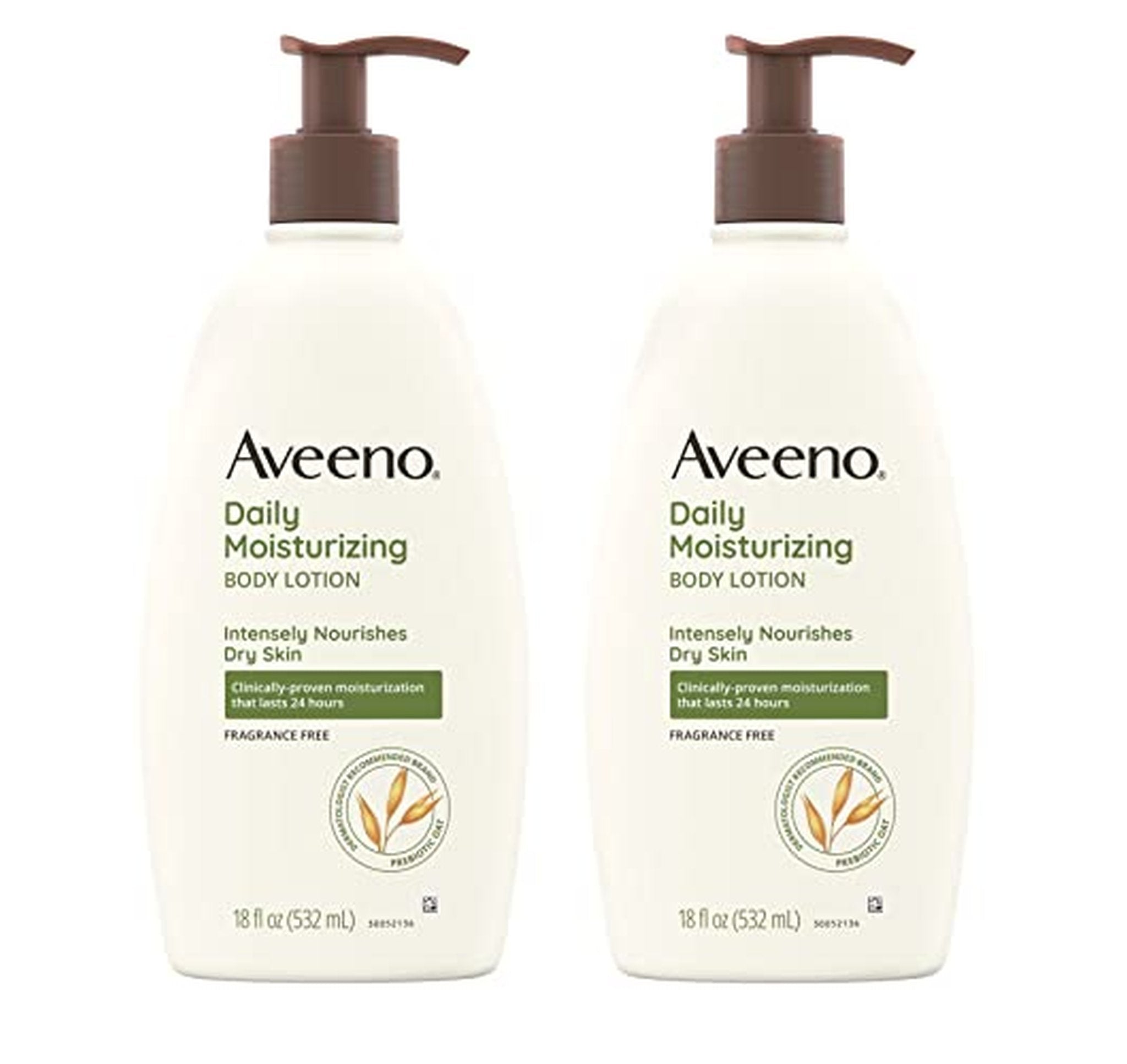 2 Pack Aveeno Daily Moisturizing Lotion 18 Ounce