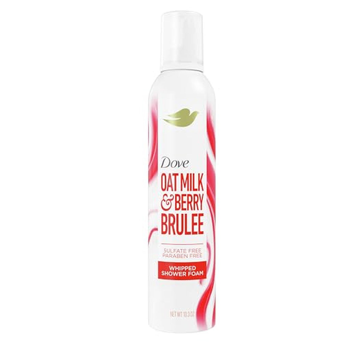 Dove Oat Milk Berry Whipped Shower Foam 10.3 oz