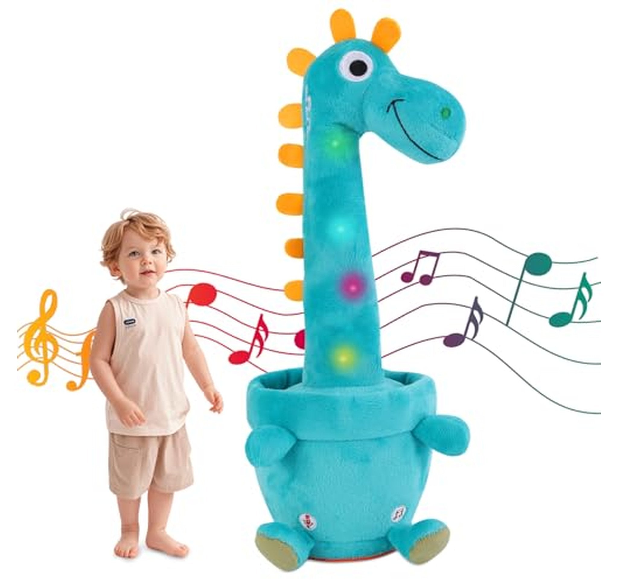 Dancing Talking Singing Dinosaur Plush Toy