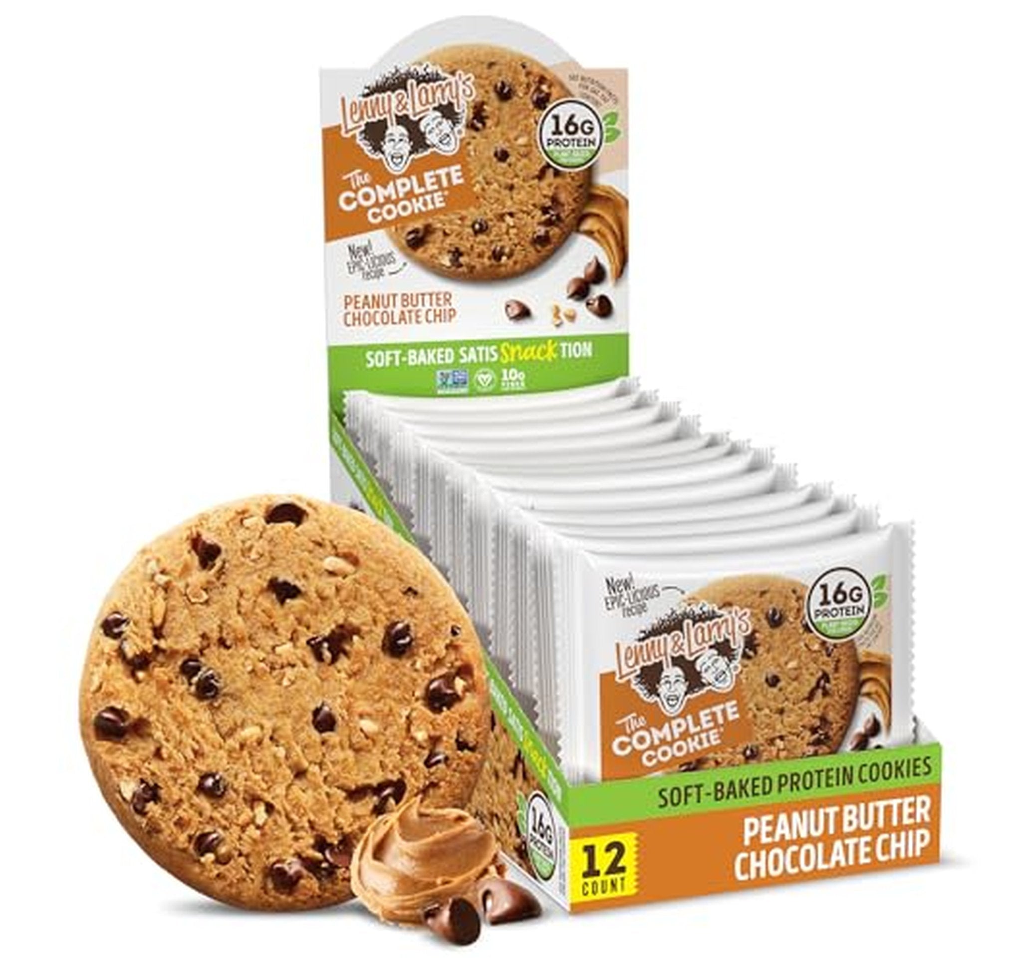 12 Pack Lenny & Larry’s Vegan Protein Cookies