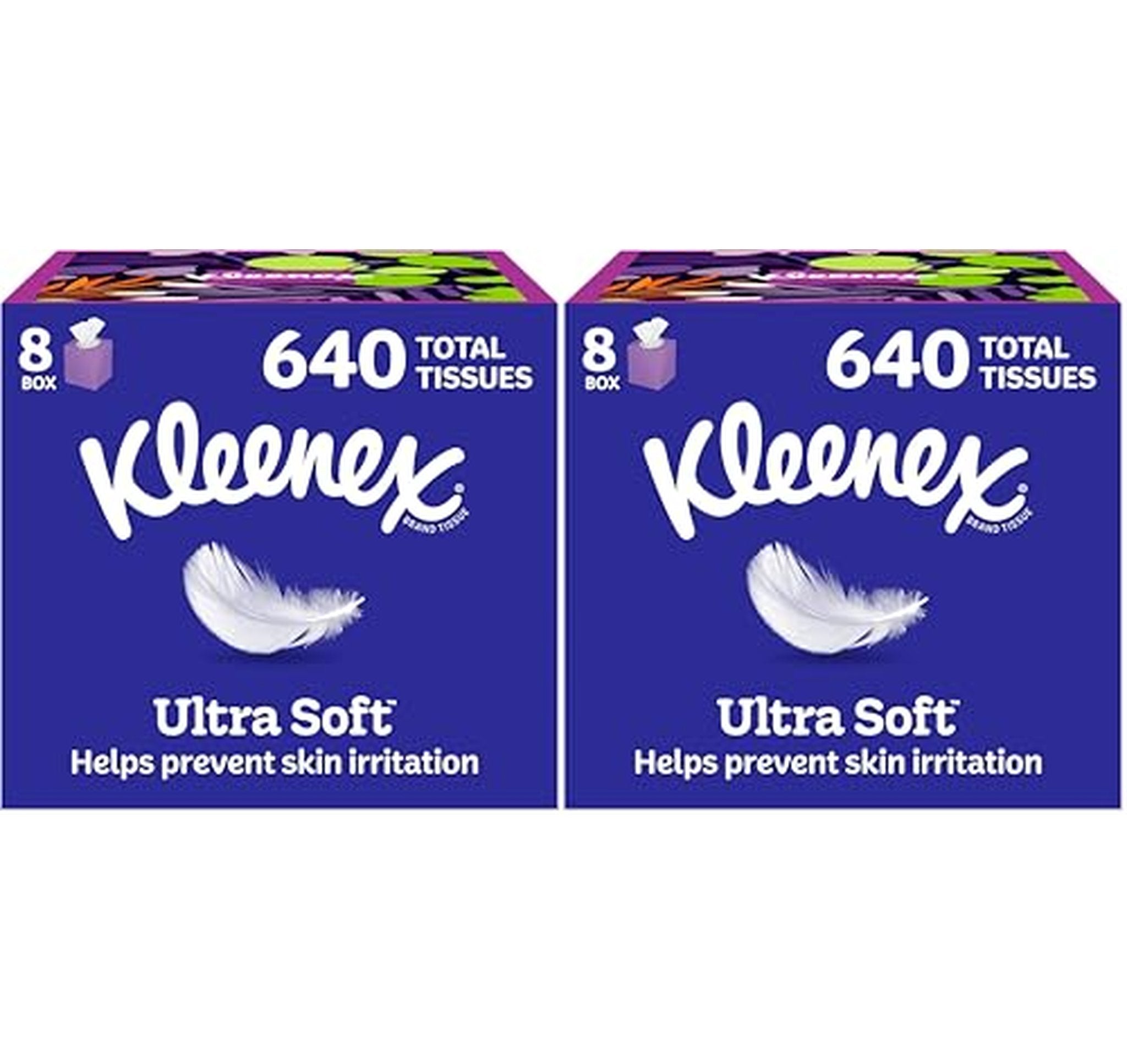 16 Pack Kleenex Ultra Soft 3-Ply Facial Tissues