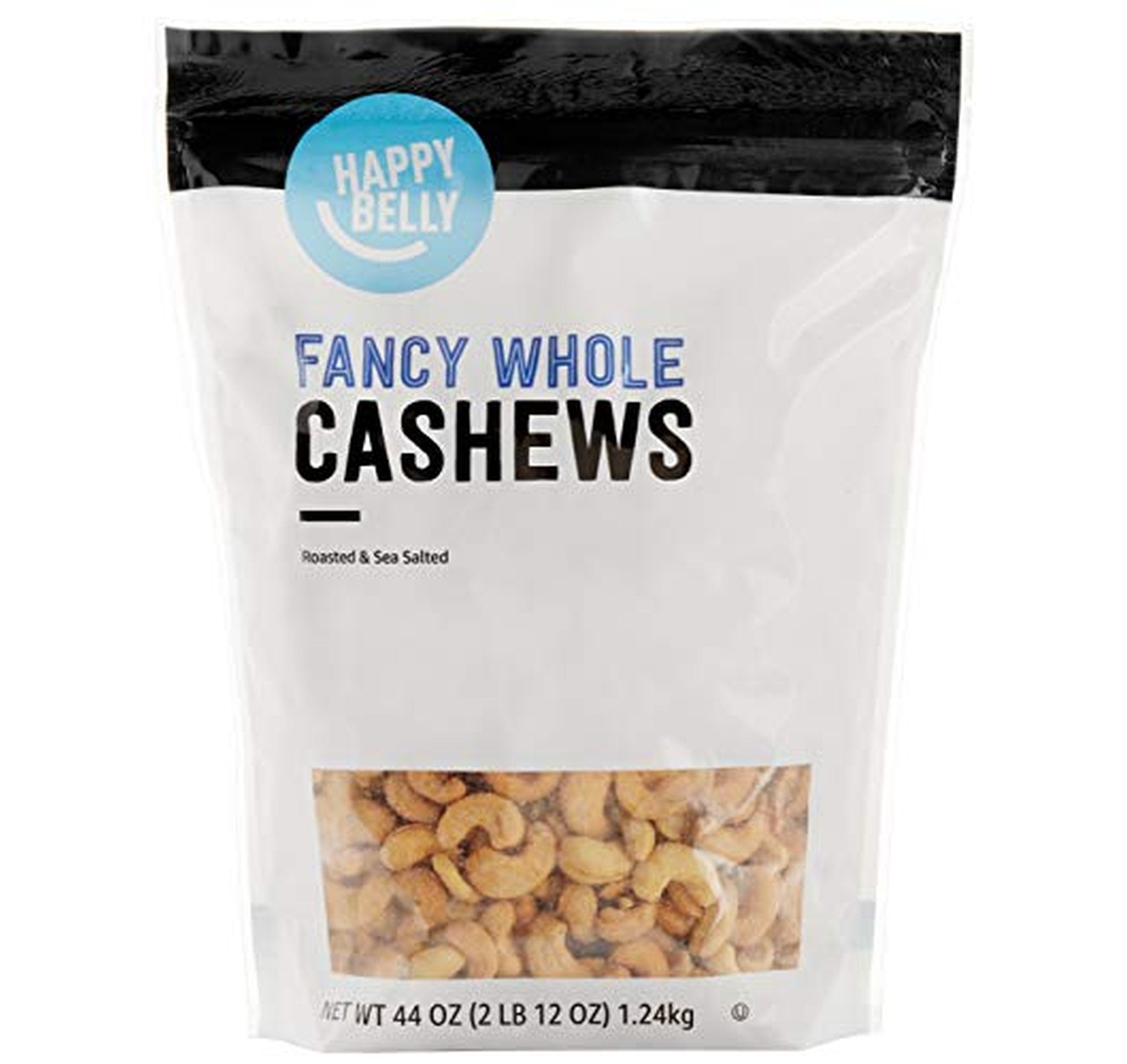 44 Ounce Roasted Sea Salted Whole Cashews