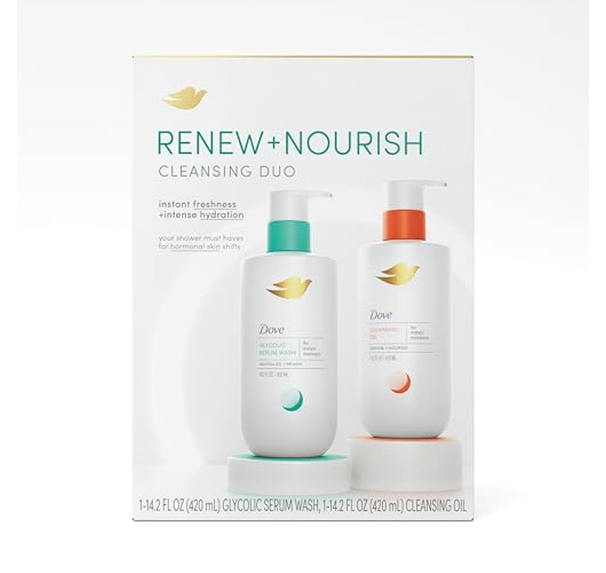 2 Pack Dove Body Wash Gift Set