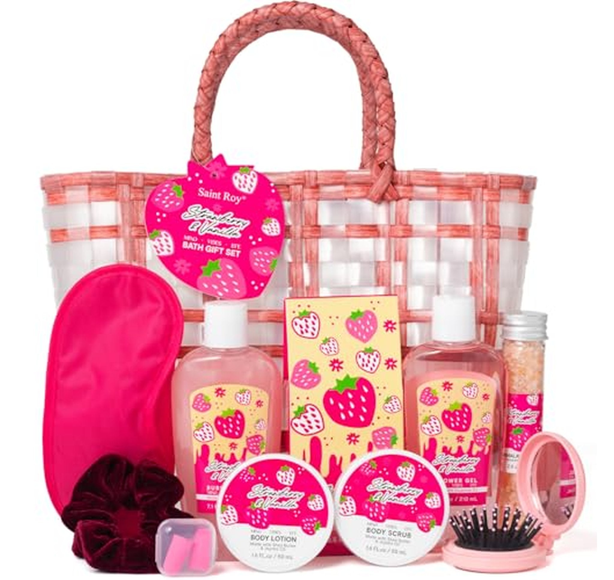 13 Piece Spa Gift Basket with Tote Bag