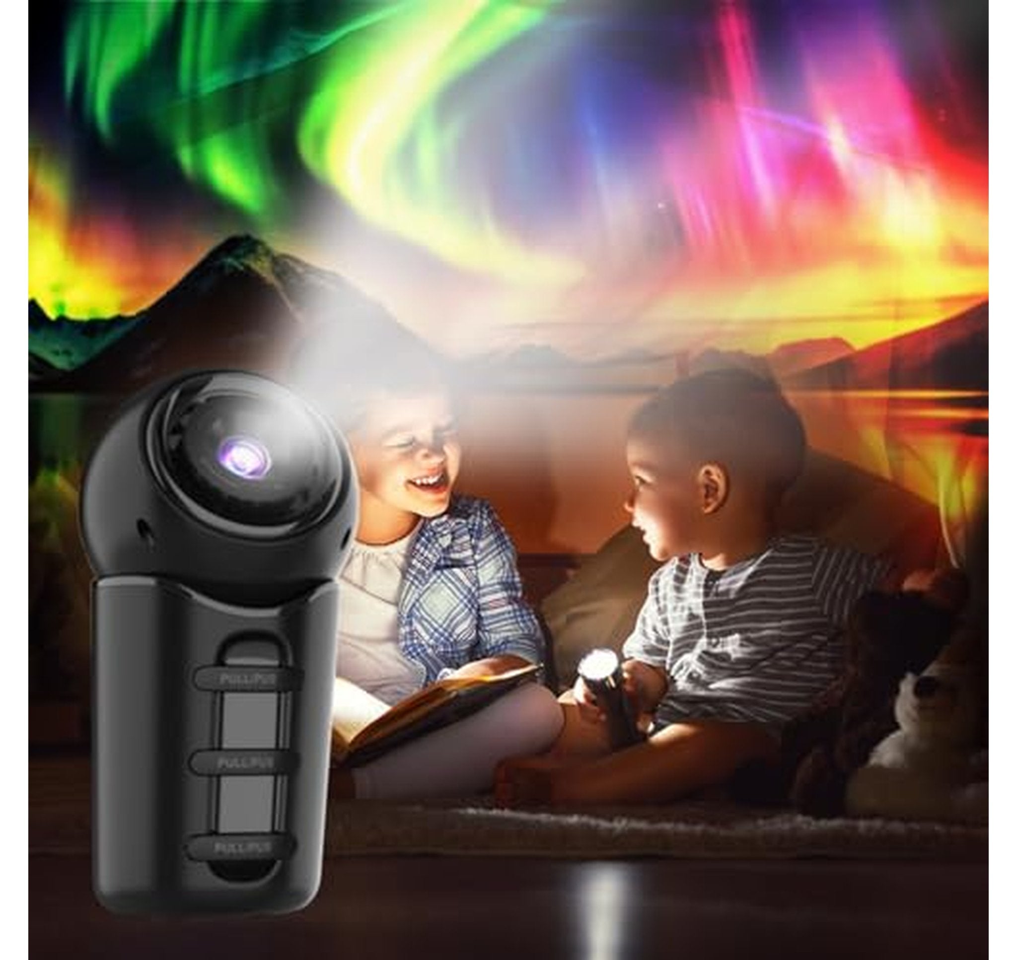 4K Galaxy Star Projector with Replaceable Discs