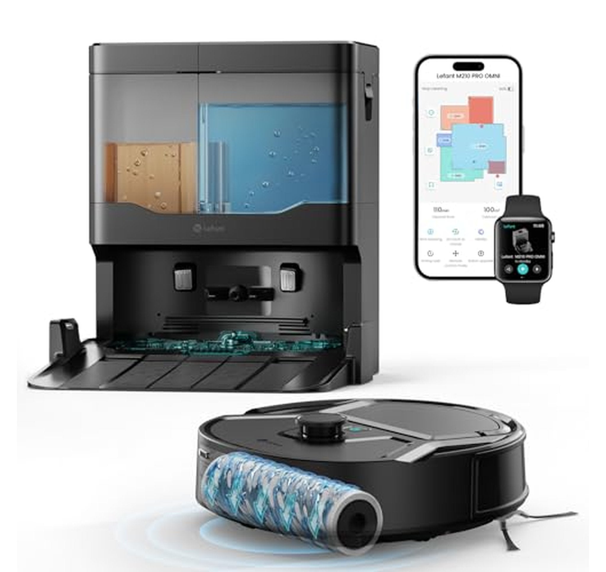 LiDAR Robot Vacuum and Mop Combo