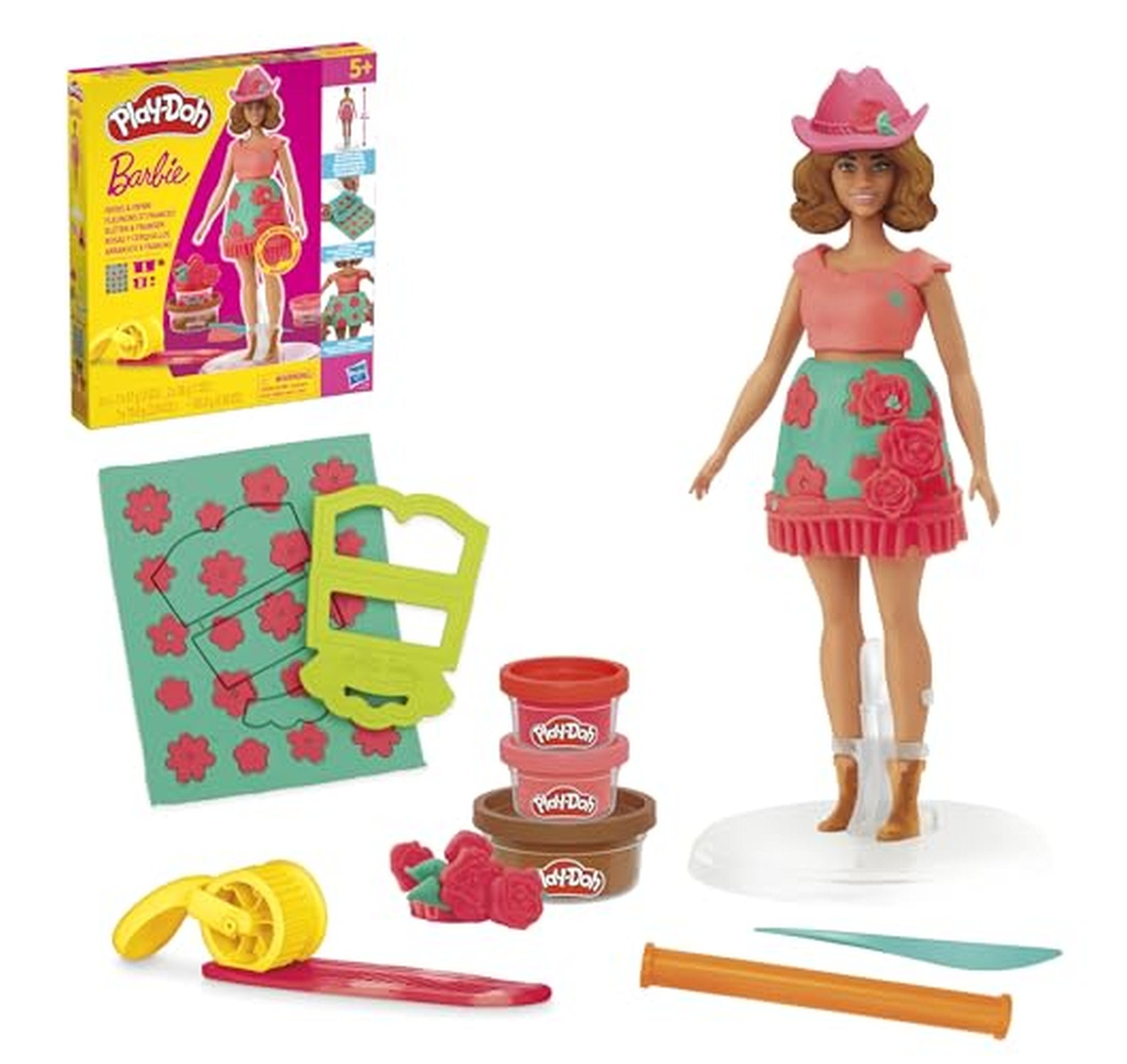 Play-Doh Barbie Florals and Fringe Fashion Set