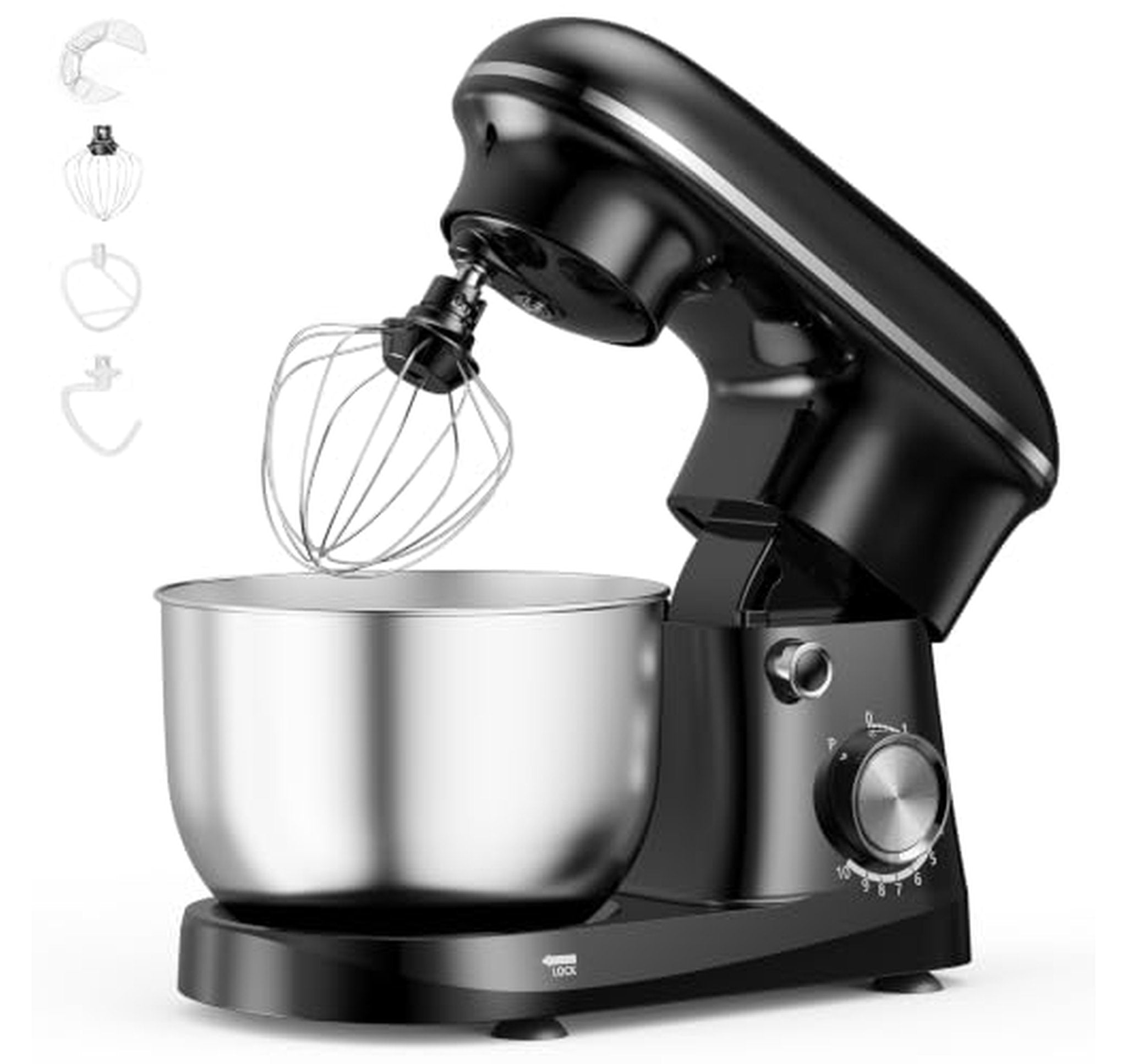 4.2QT Tilt-Head Stand Mixer Electric Kitchen Mixer