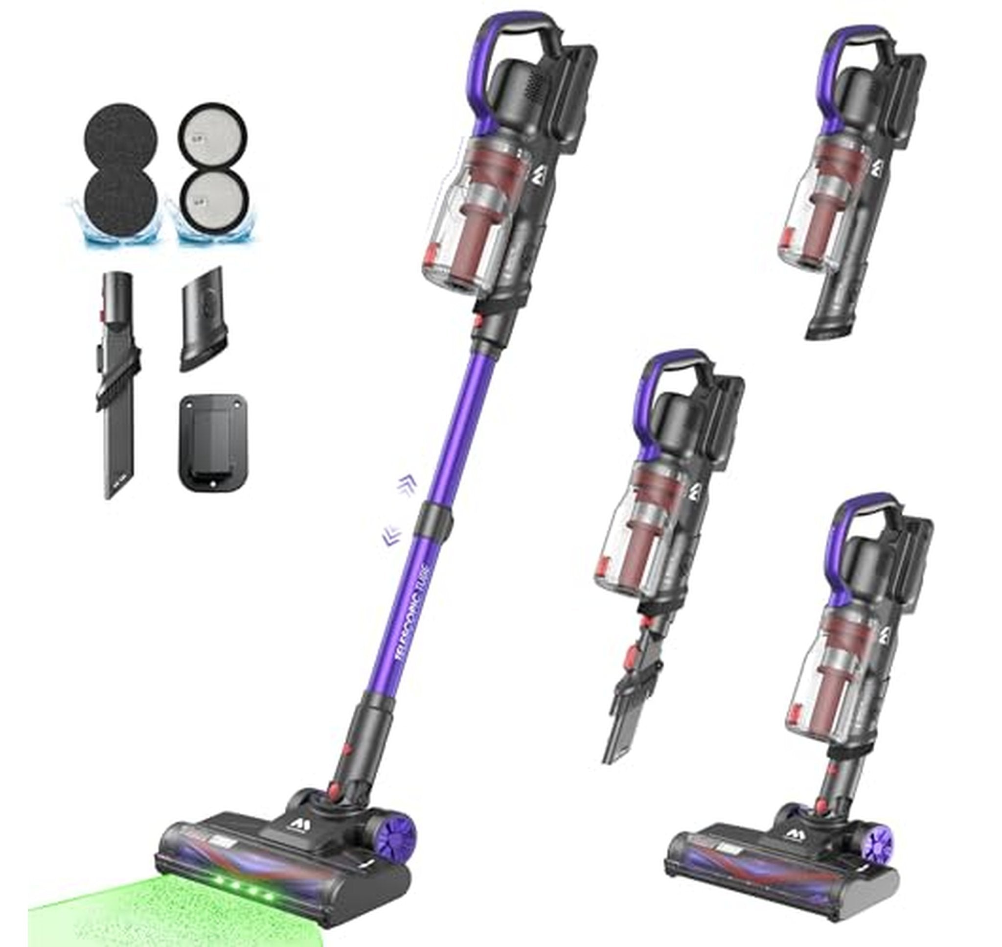 Cordless Rechargeable Stick Vacuum Cleaner 45KPA