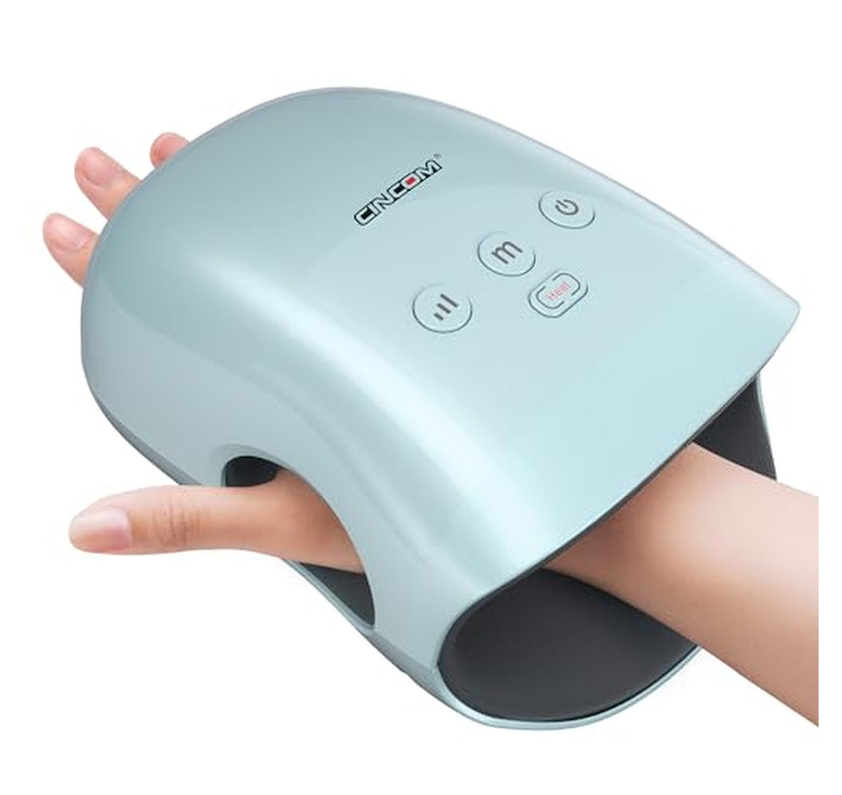 Cordless Hand Massager with Heat and Compression