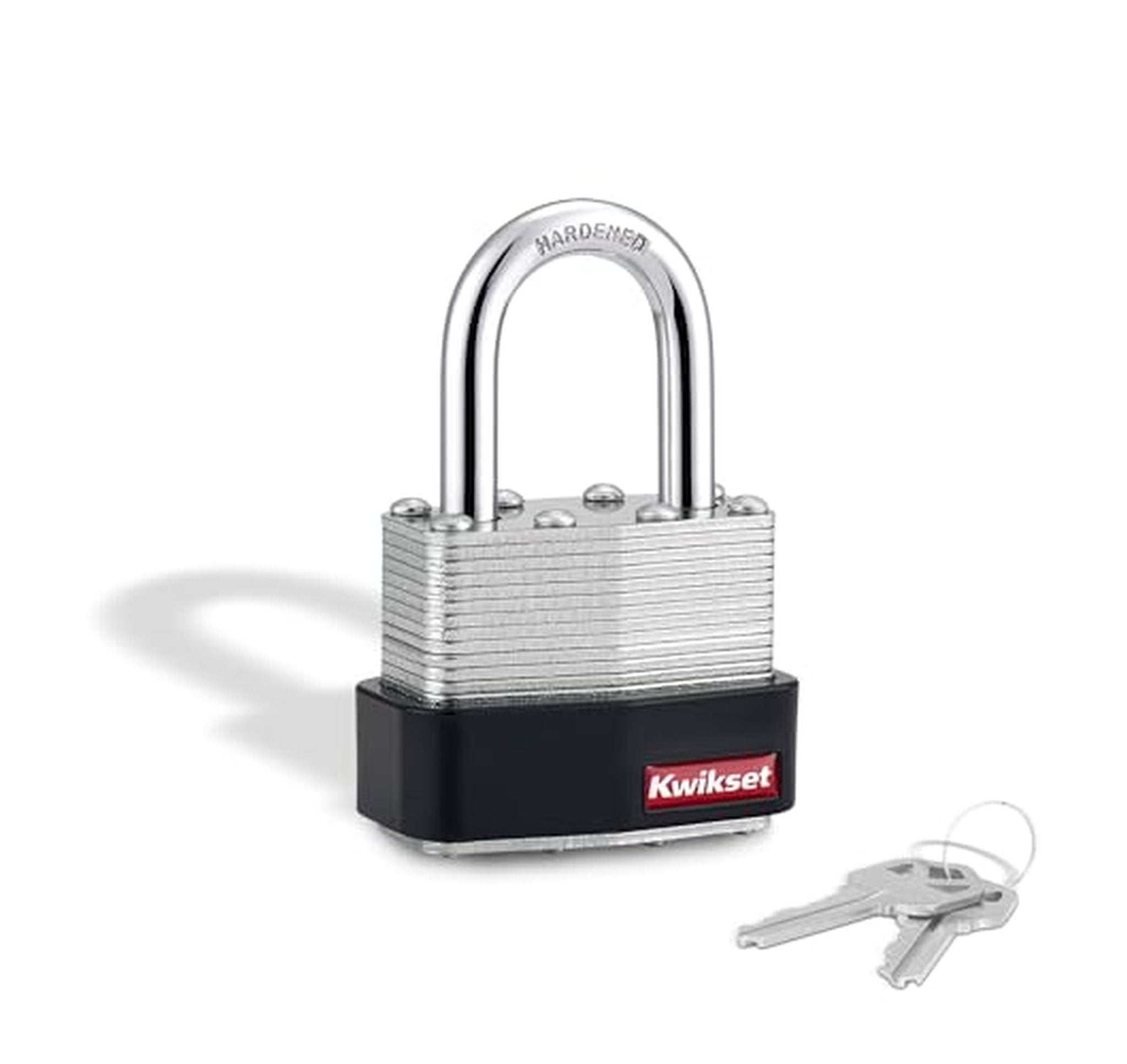 4 Pack Kwikset Laminated Steel Padlocks