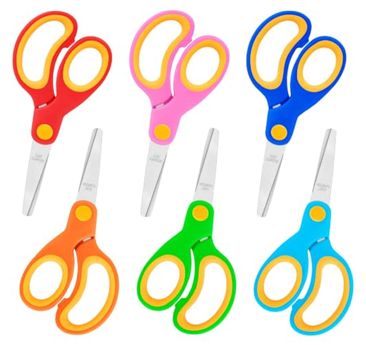 36 Pack Blunt Tip Kids Safety Scissors