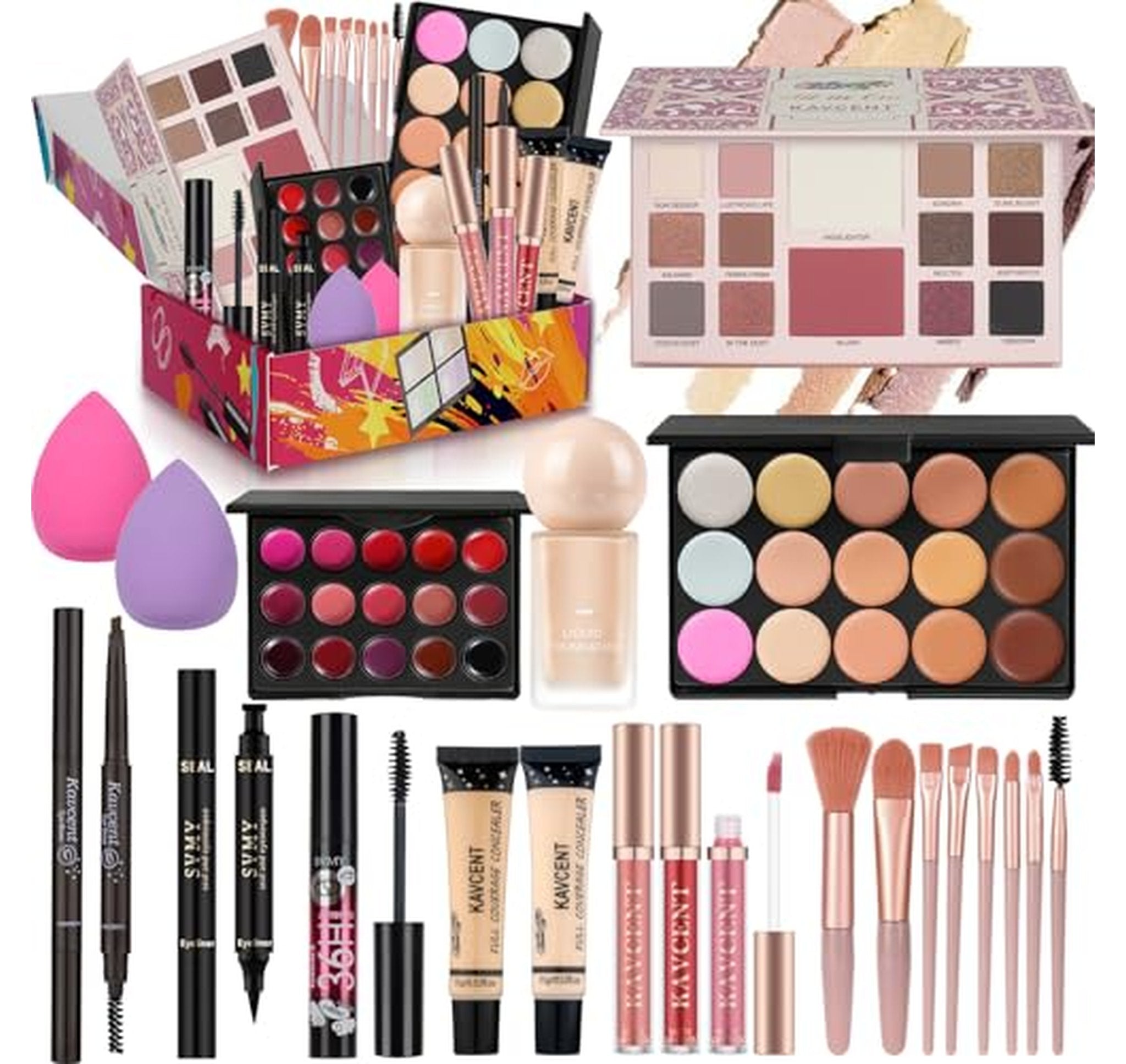 Teen Girls Complete Makeup Kit Gift Set