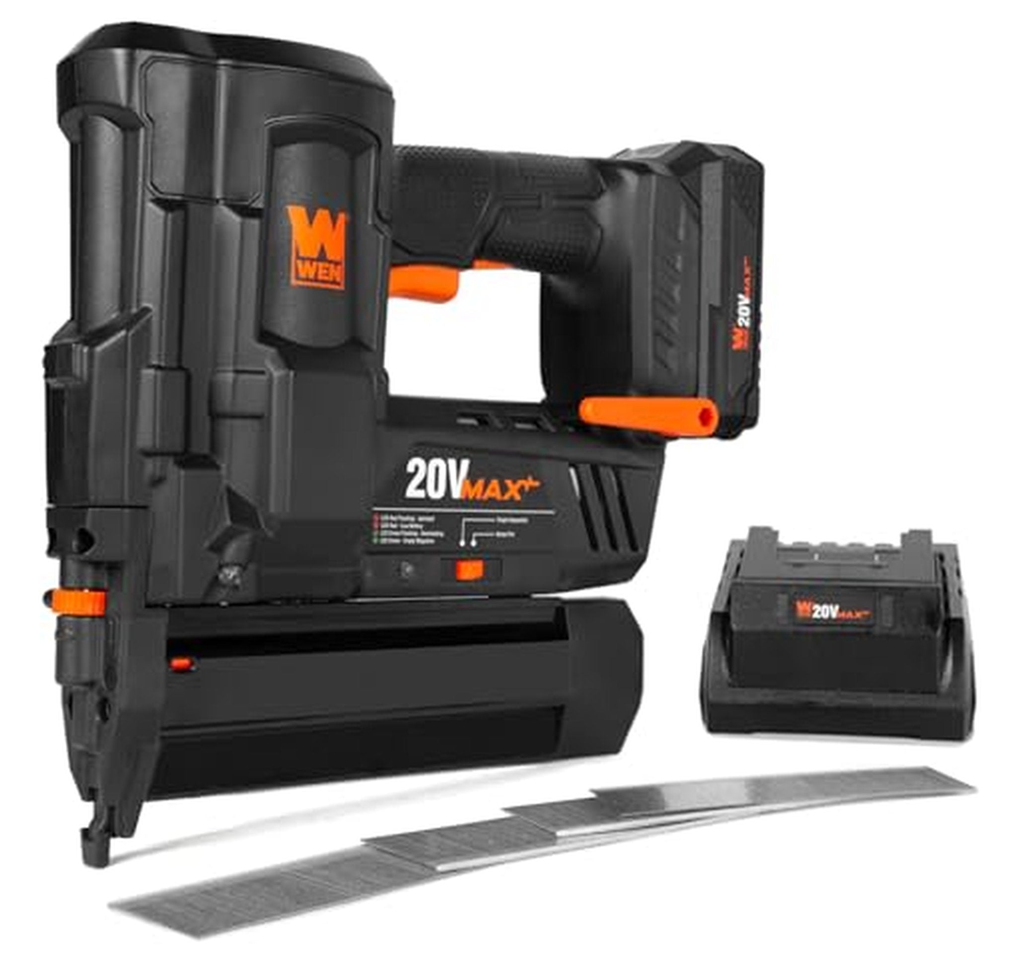 20V Cordless 18-Gauge Brad Nailer with Battery