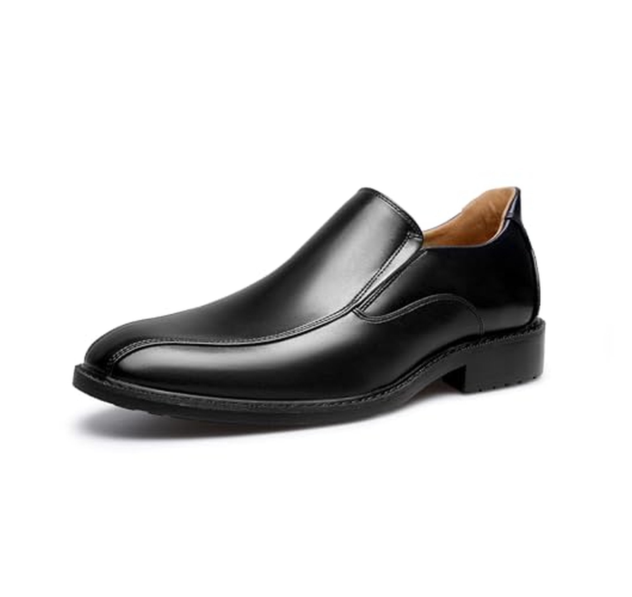 Breathable Leather Slip-On Loafers Dress Shoes
