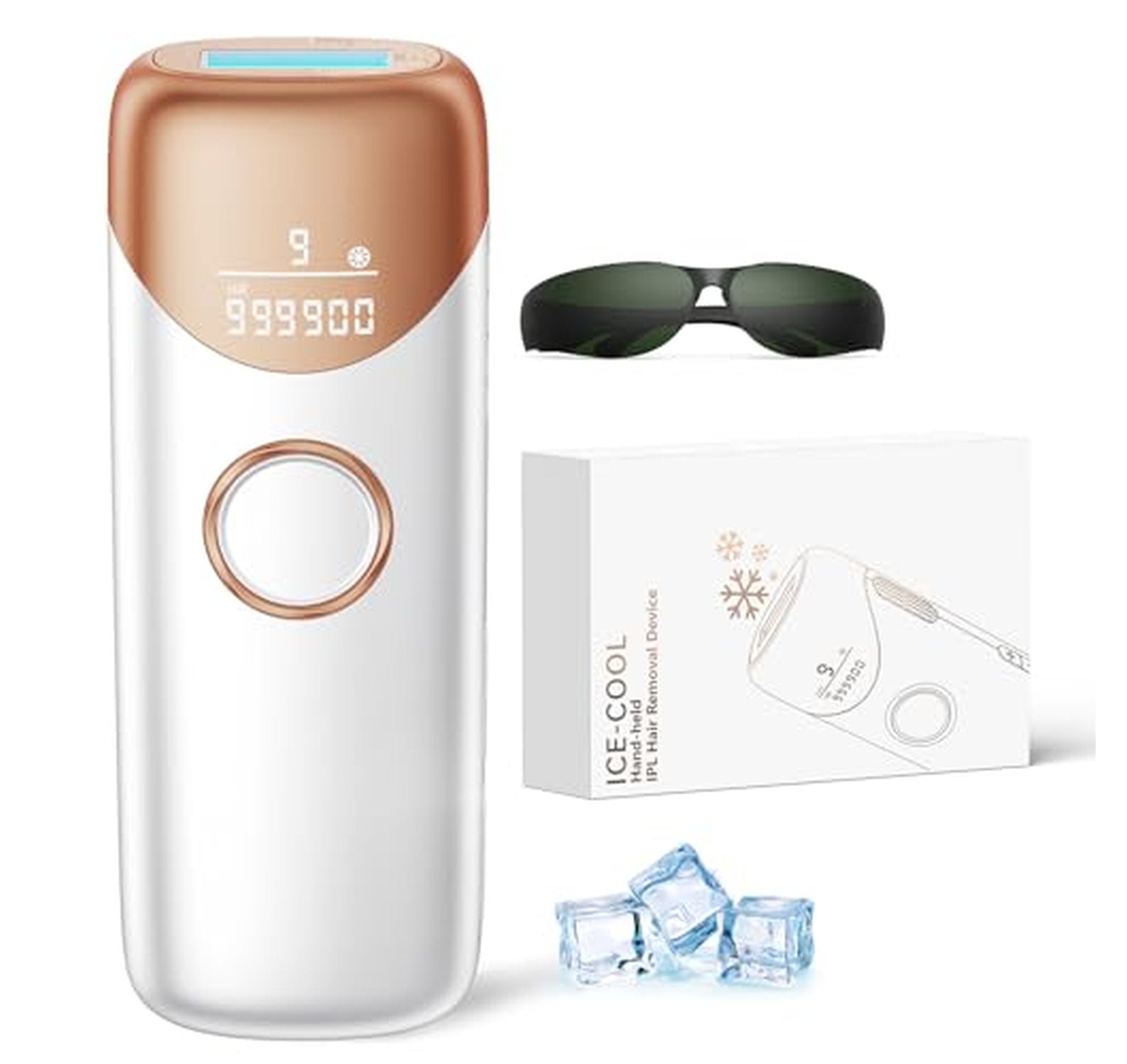 Ice Cooling IPL Laser Hair Removal Device