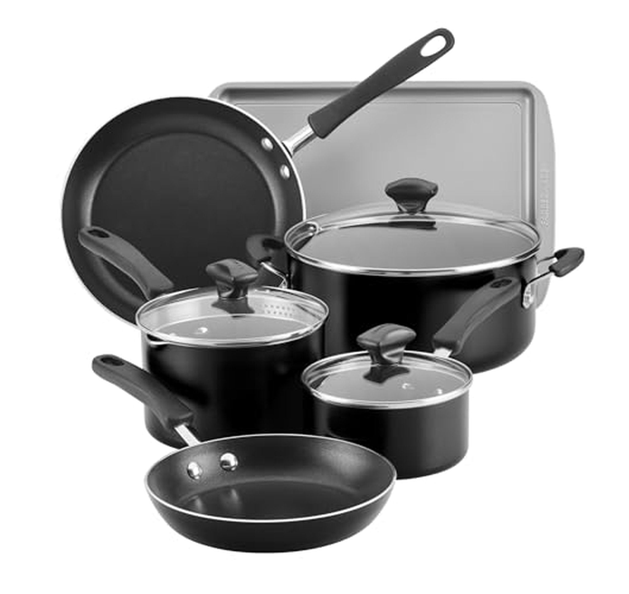 Farberware 15 Piece Nonstick Cookware Pots and Pans Set