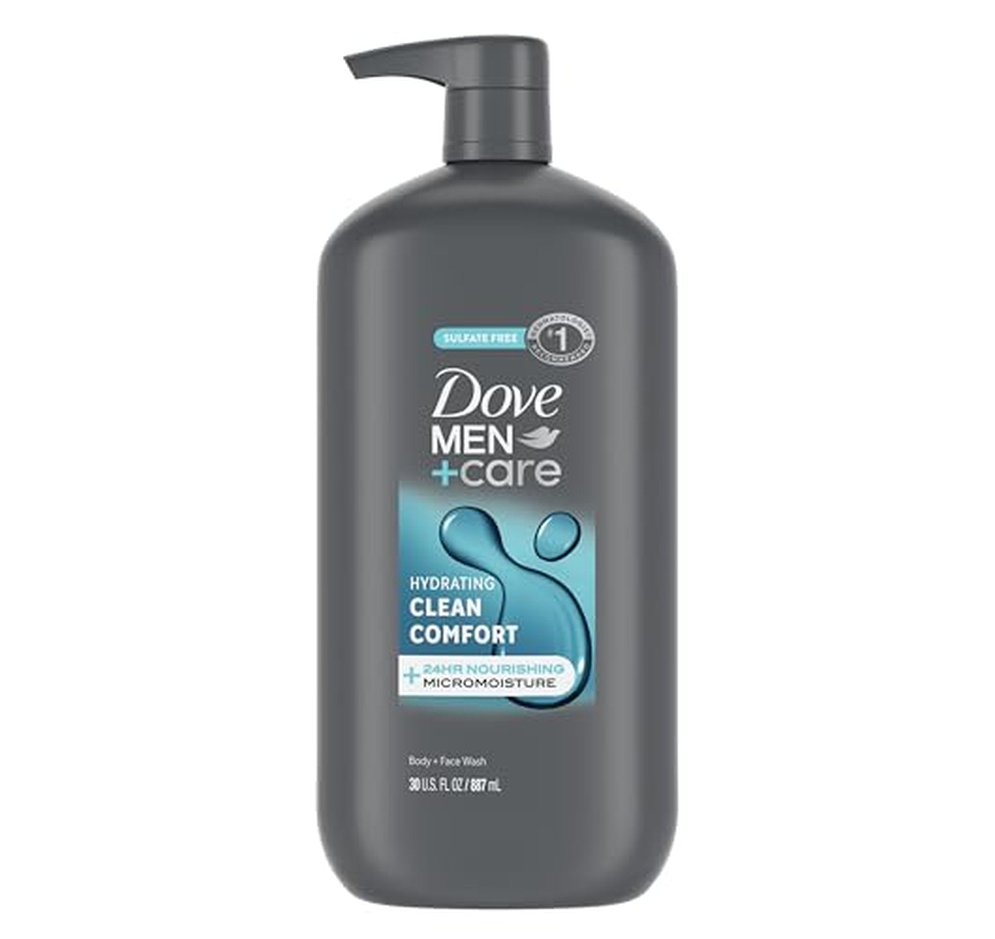 Dove Men+Care Hydrating Body and Face Wash 30 oz